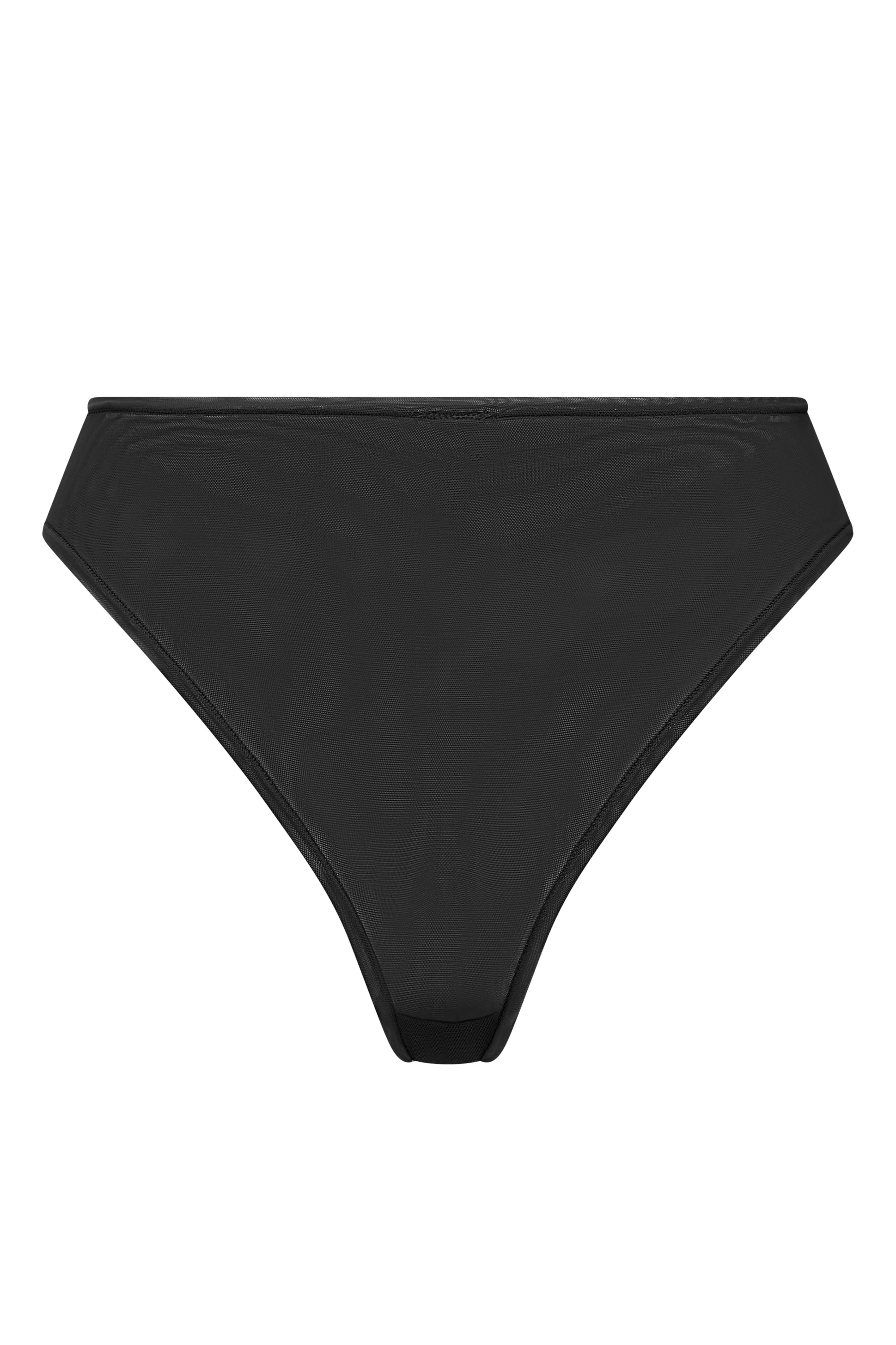 Intimates Soft Mesh Brief in Black - Image 6