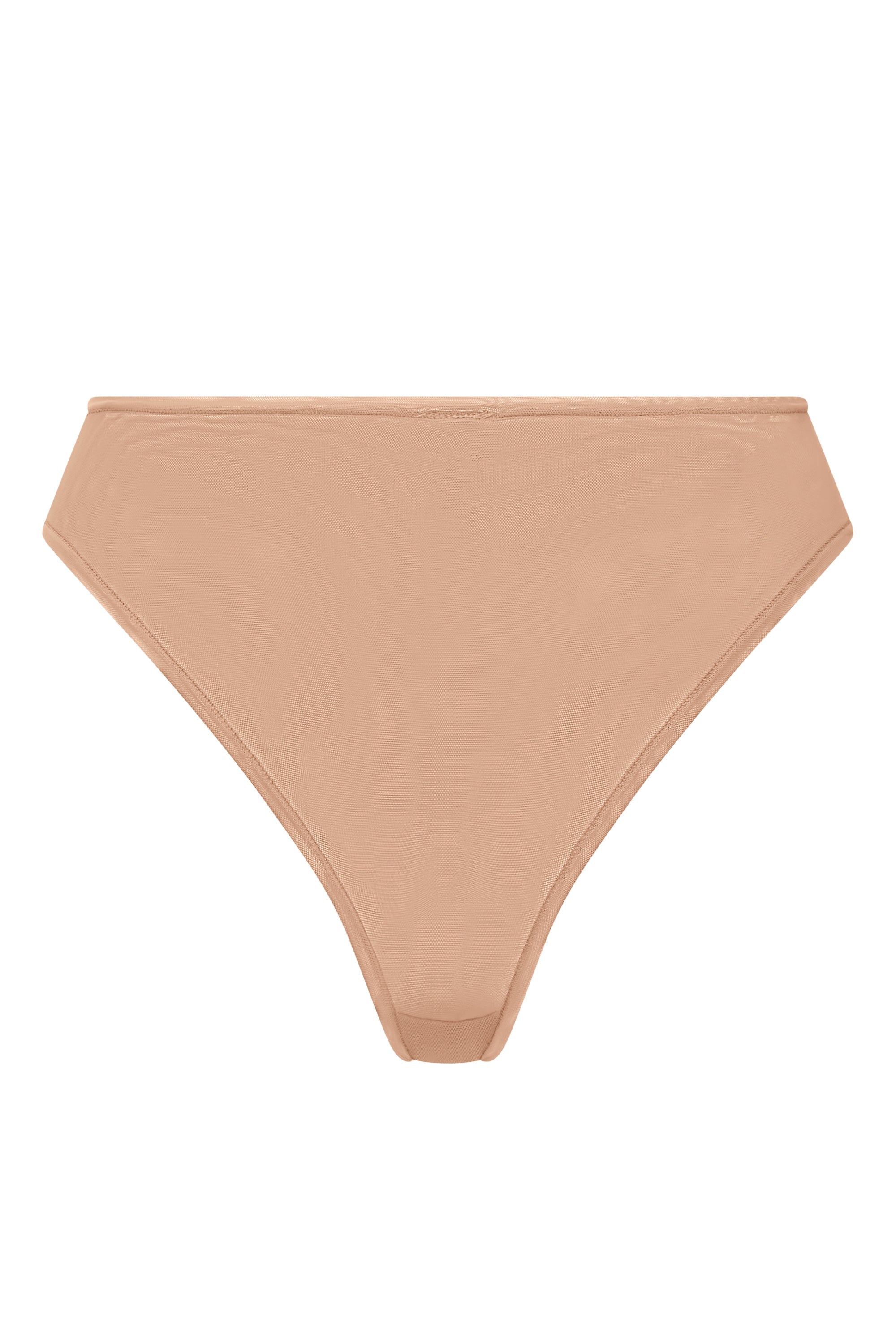 Intimates Soft Mesh Brief in Warm Peach - Image 6