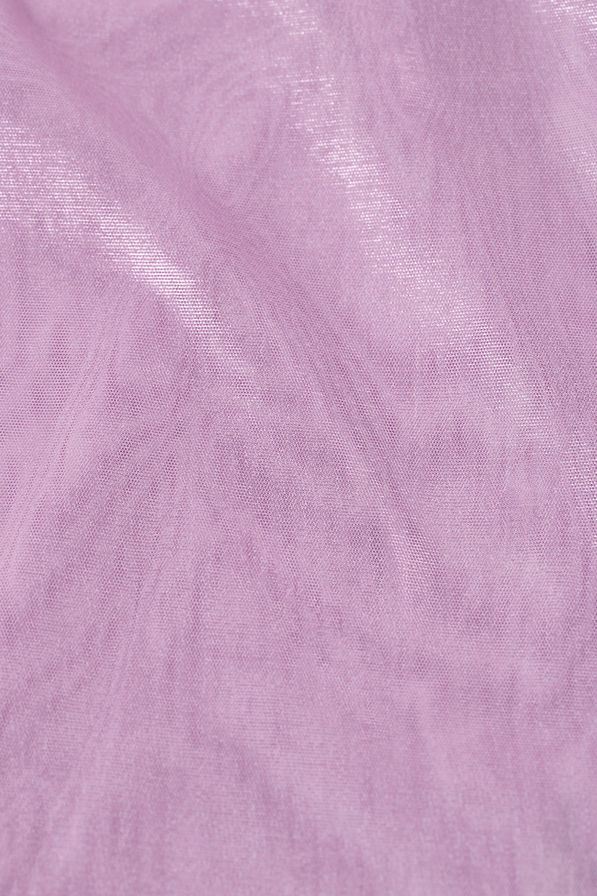 Zanab Metallic Cut-Out One-Shoulder Mini Dress in Violet Pink - Image 4