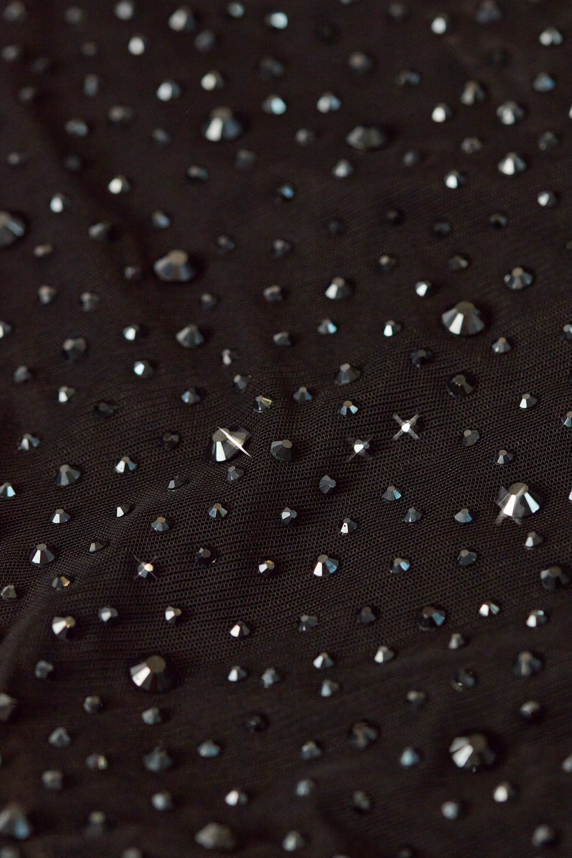 Cleo Embellished Cut-Out Mini Dress in Black - Image 4