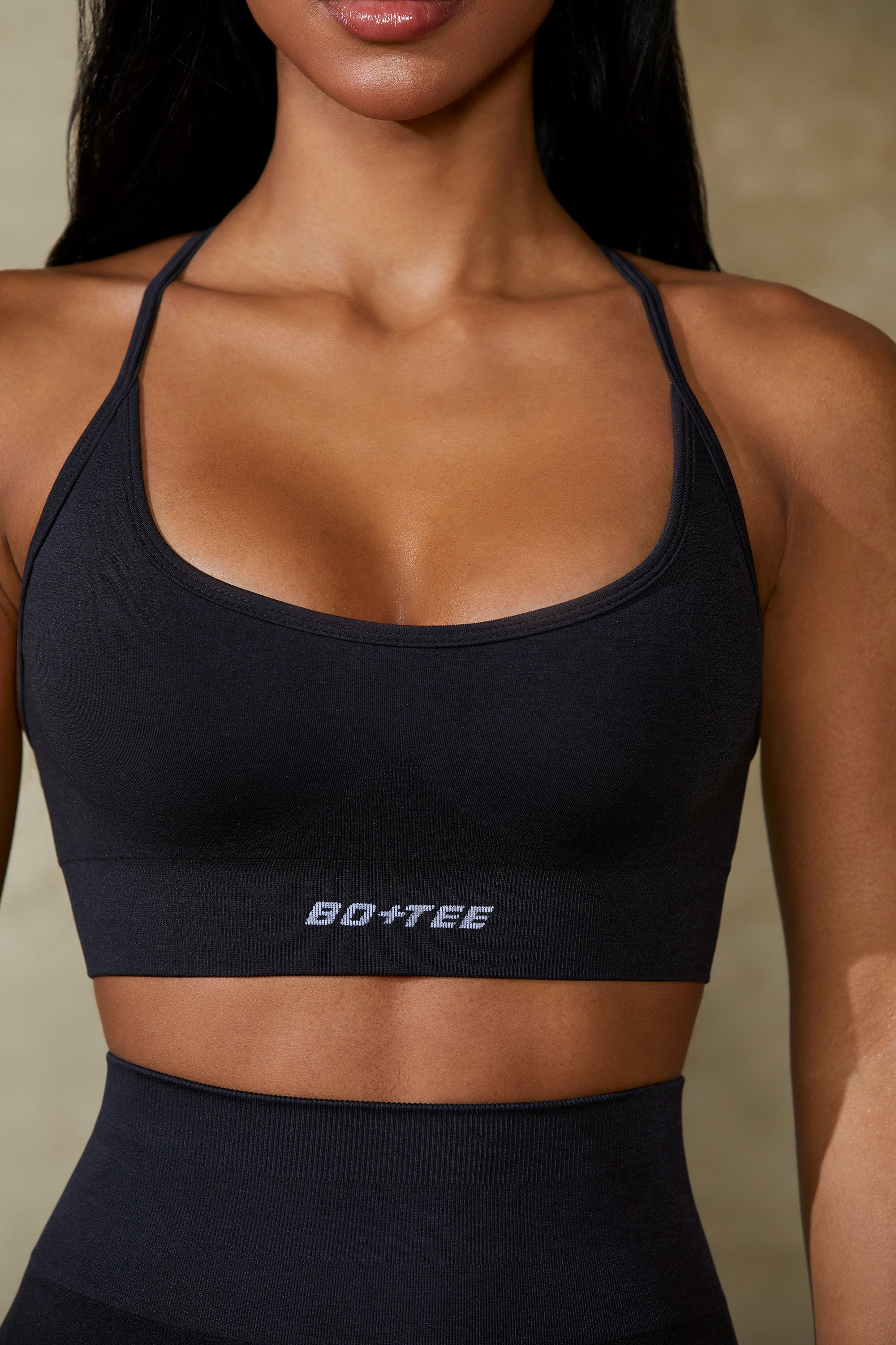 Definition Low Back Define Luxe Sports Bra in Black - Image 7