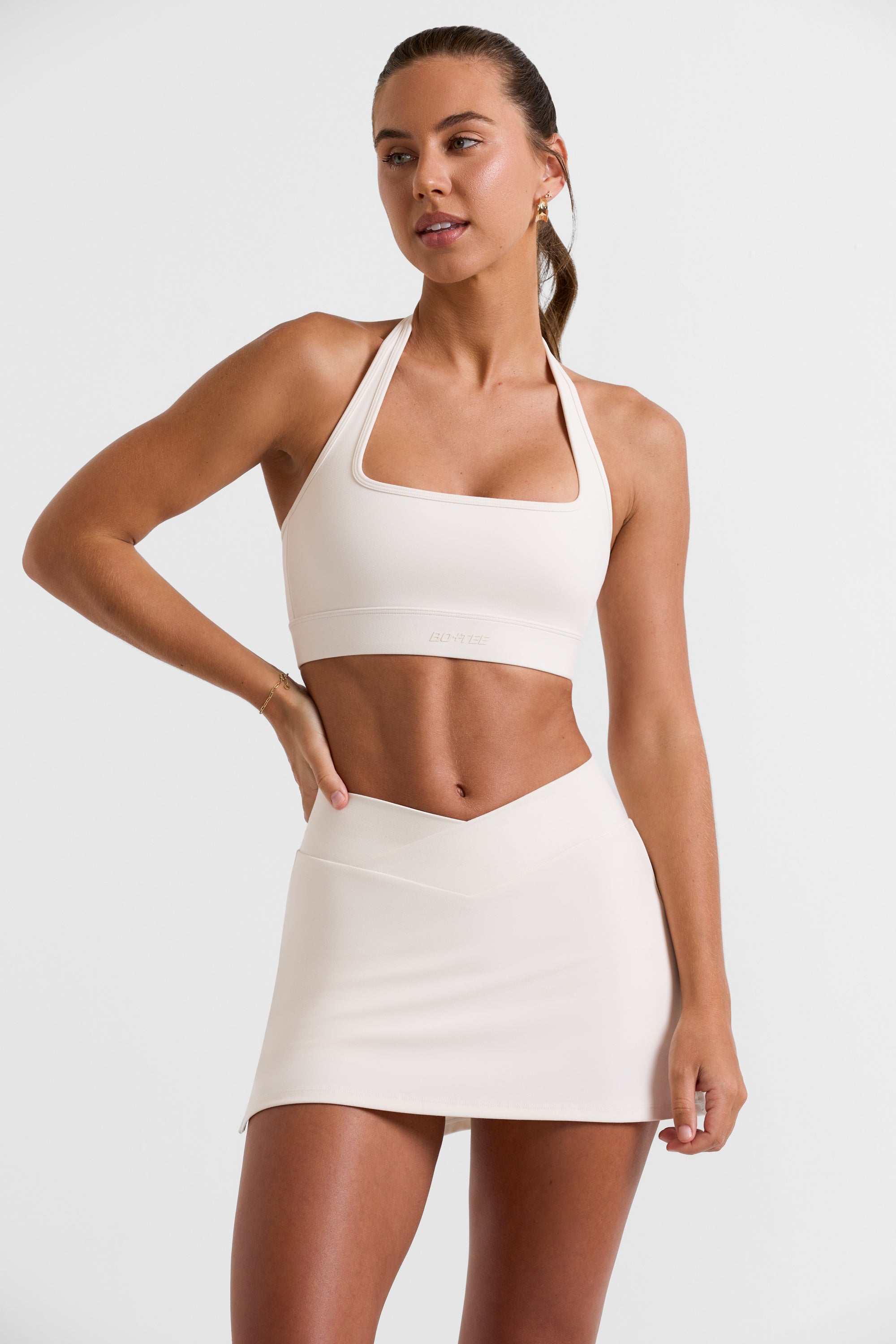 Break Point Mini Skort in White - Image 5