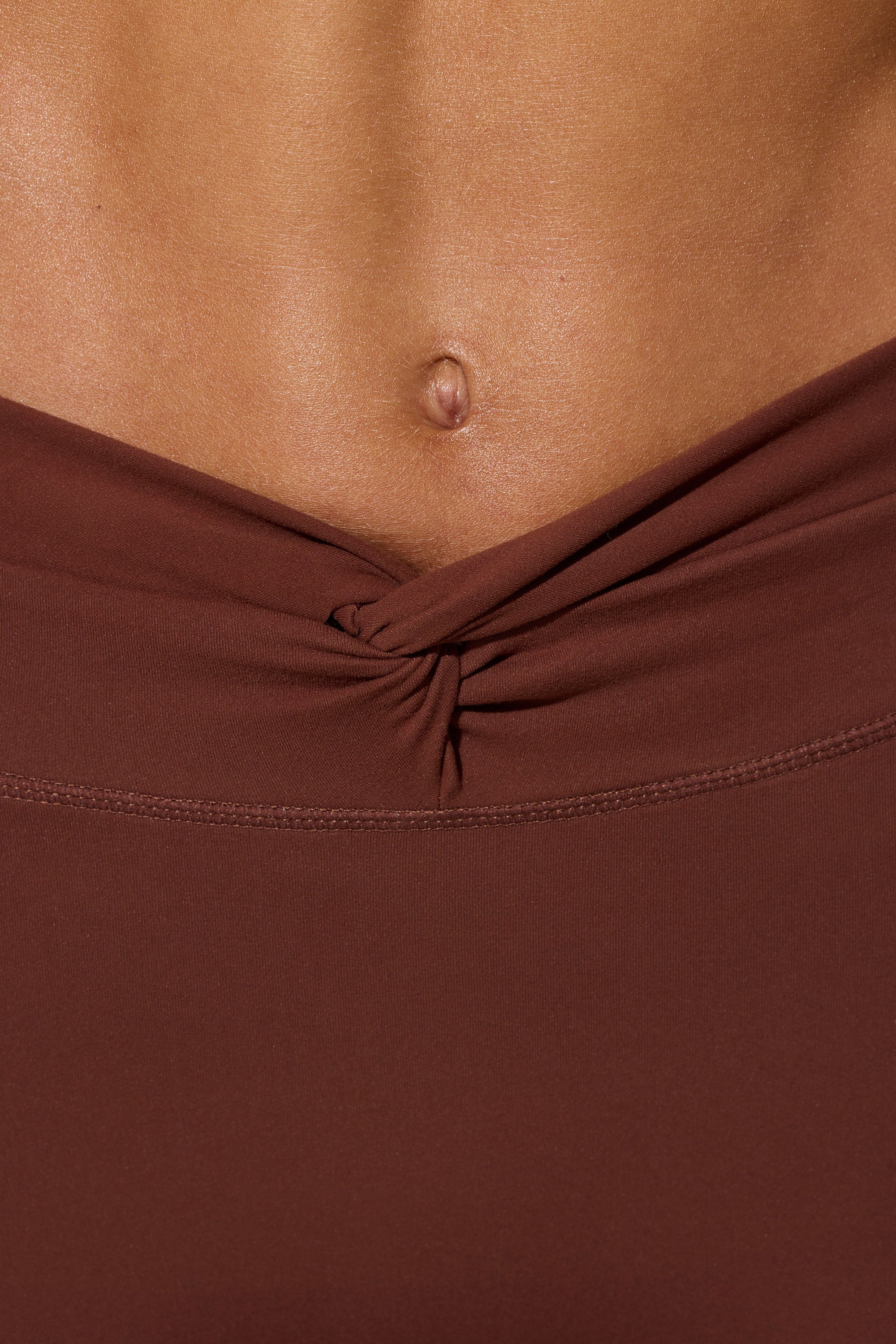Change Full Length Leggings with Pockets in Chocolate - Image 4