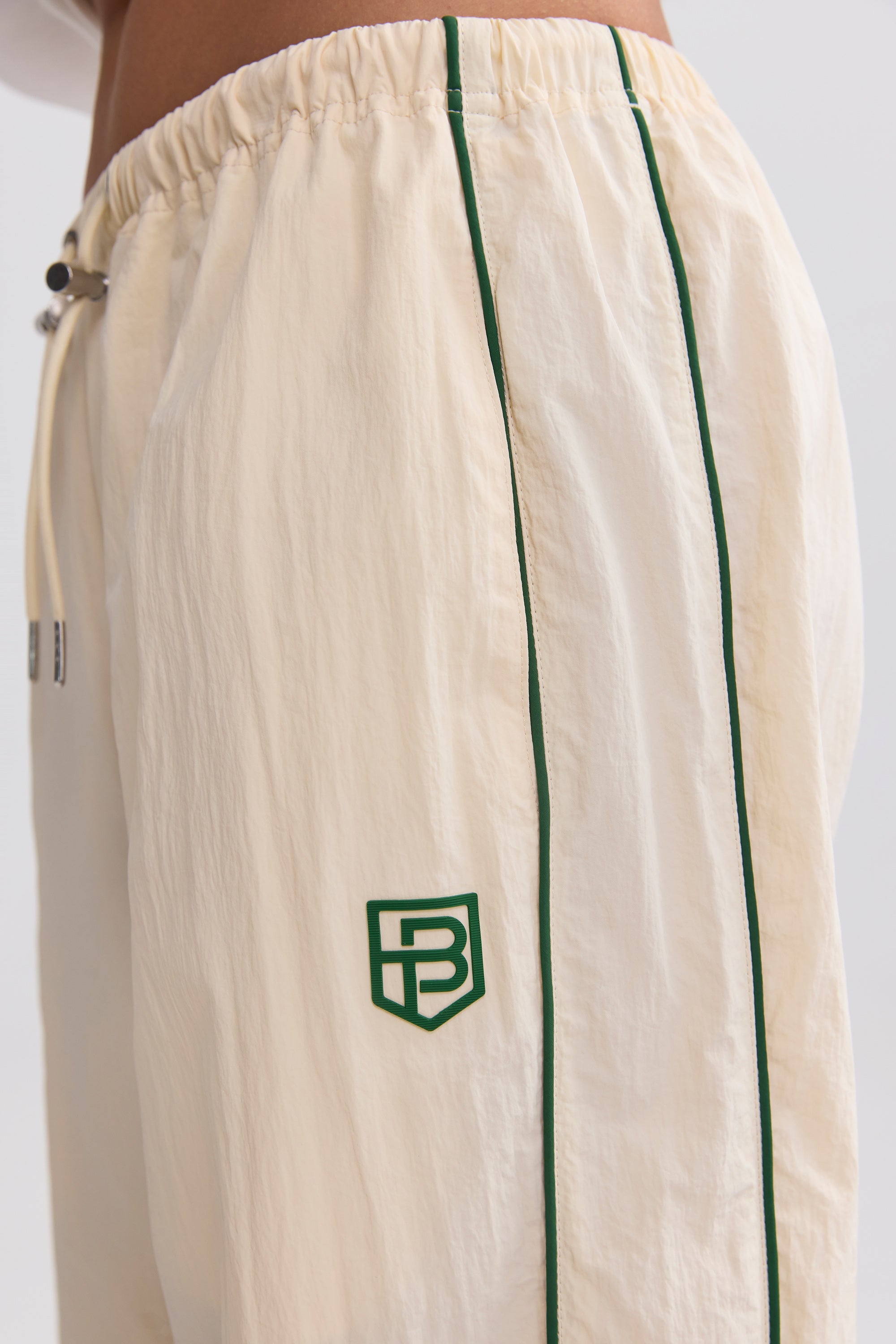 Wide-Leg Track Pants in Marble - Image 4