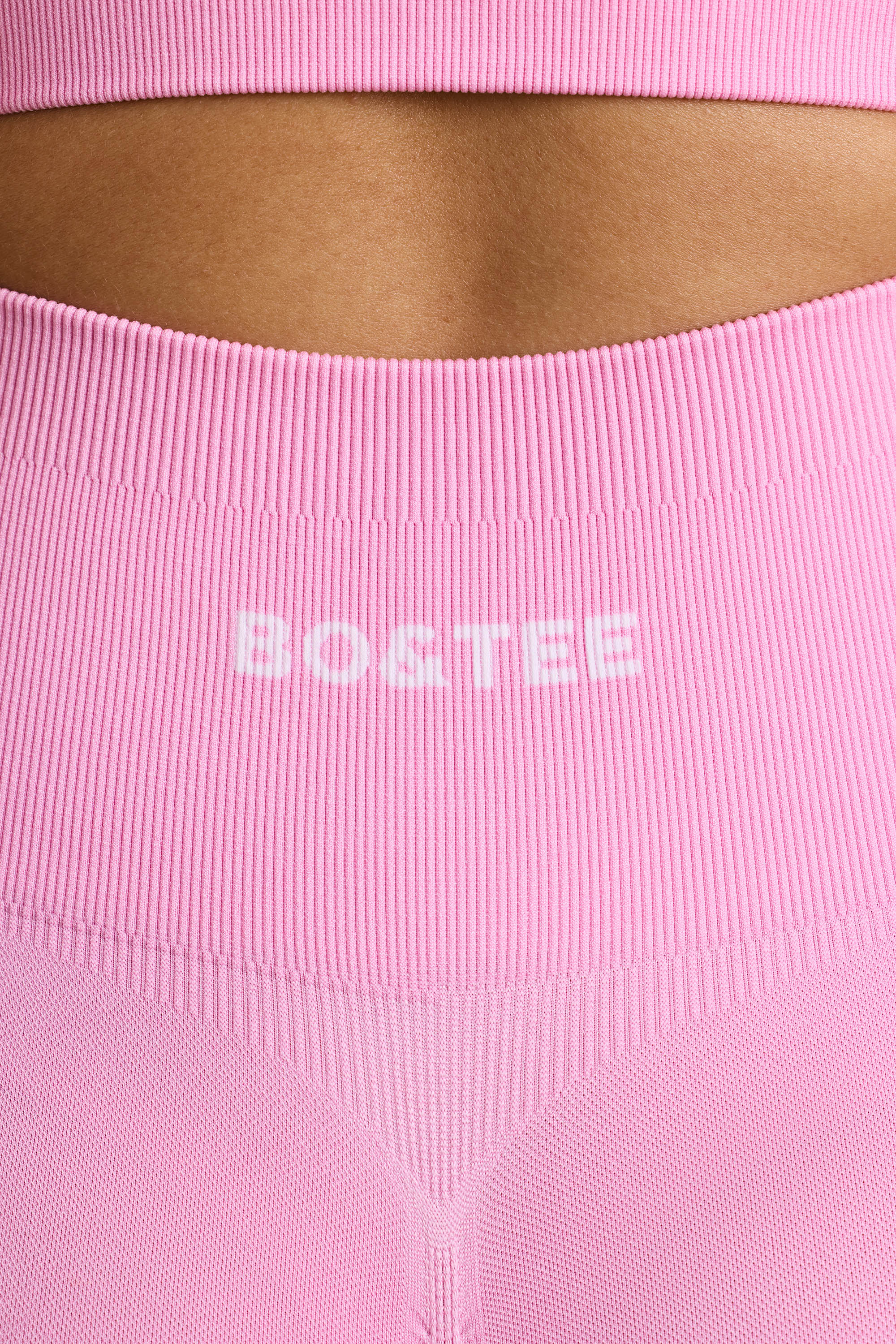 Admired Petite High-Waist Define Luxe Leggings in Bubblegum Pink - Image 4