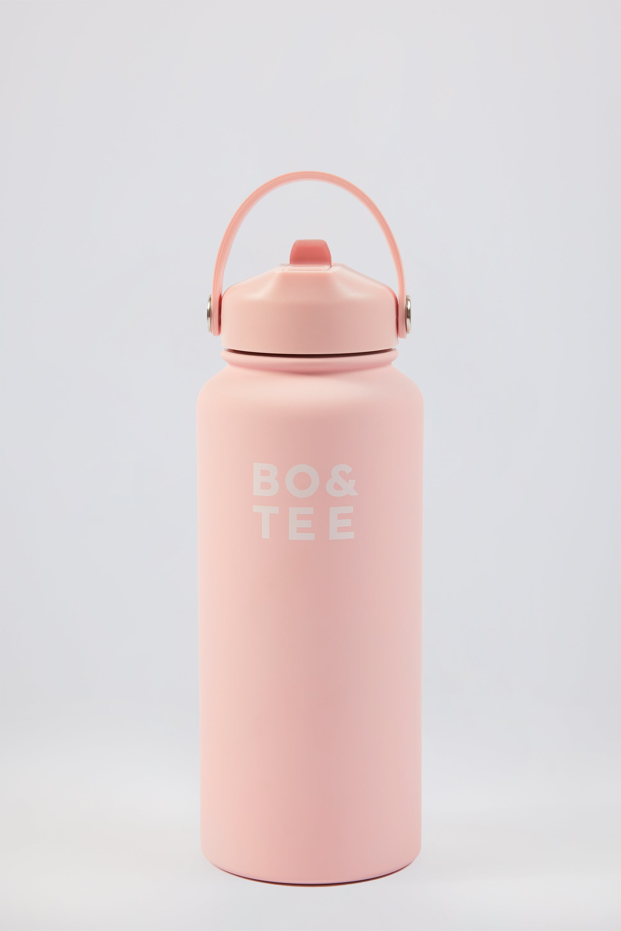 Jet Set Thermos Water Bottle in Bubblegum Pink