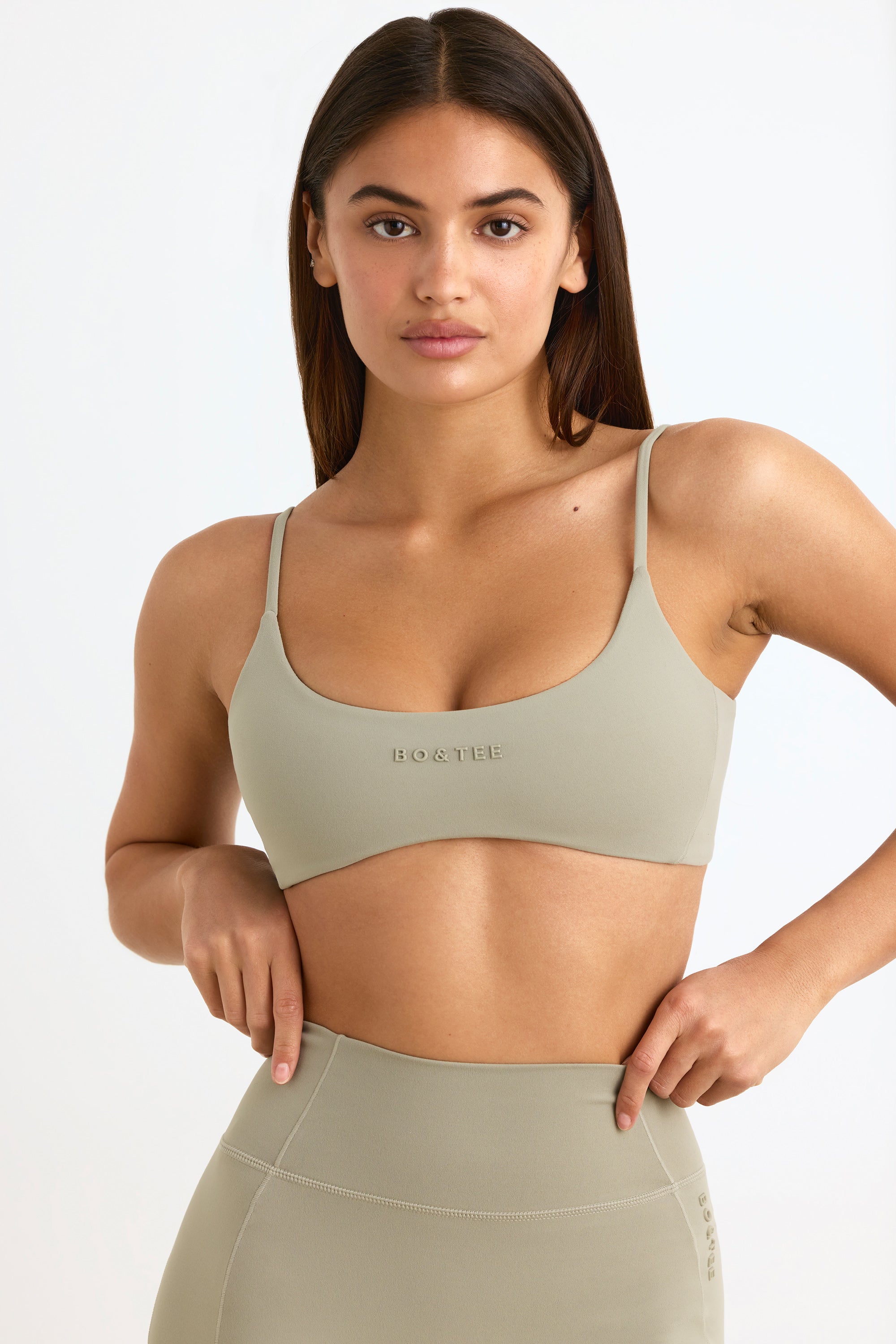 Soft Active Sports Bra in Mineral - Image 6