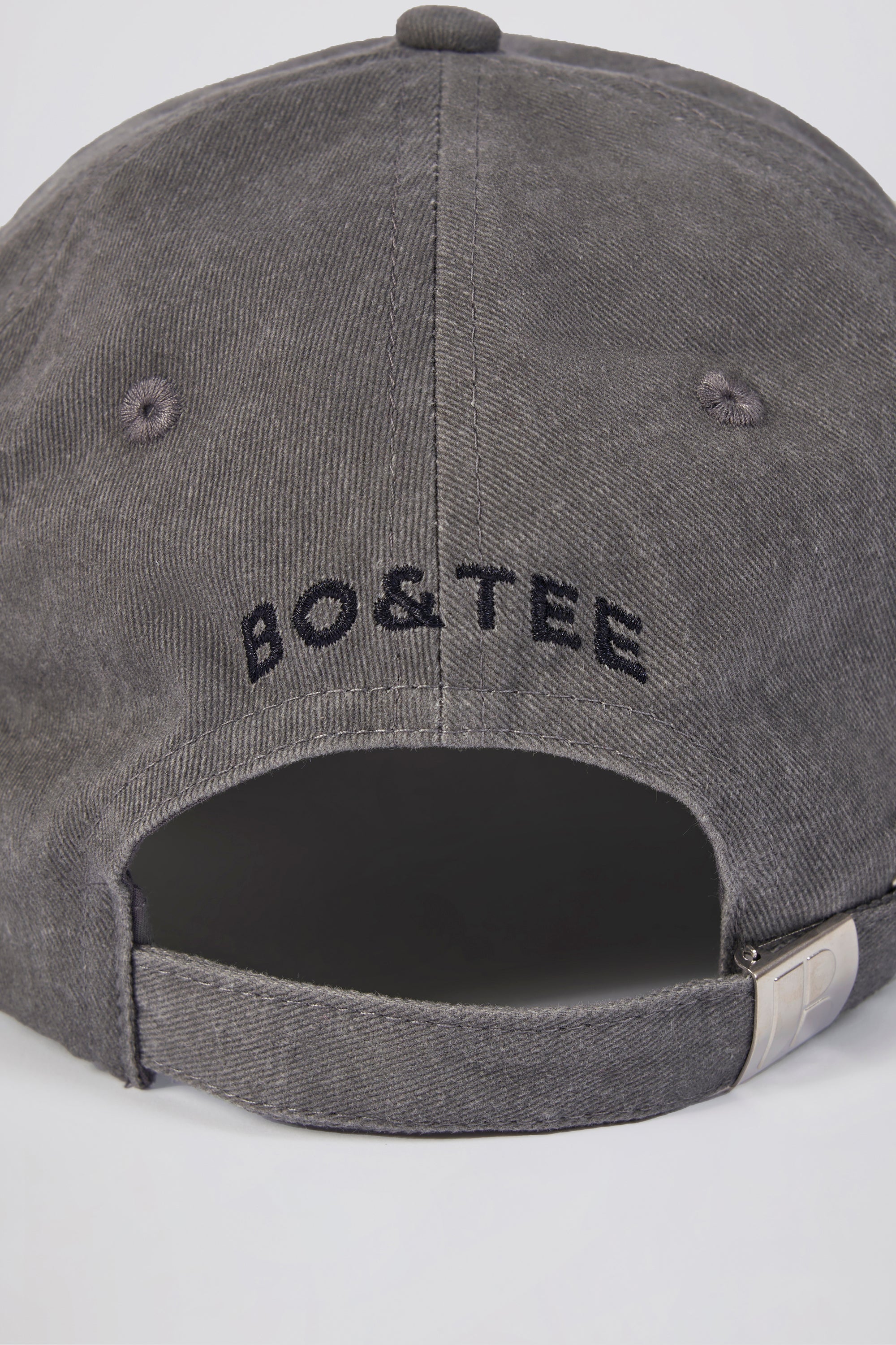 Baseball Cap in Washed Charcoal - Image 2