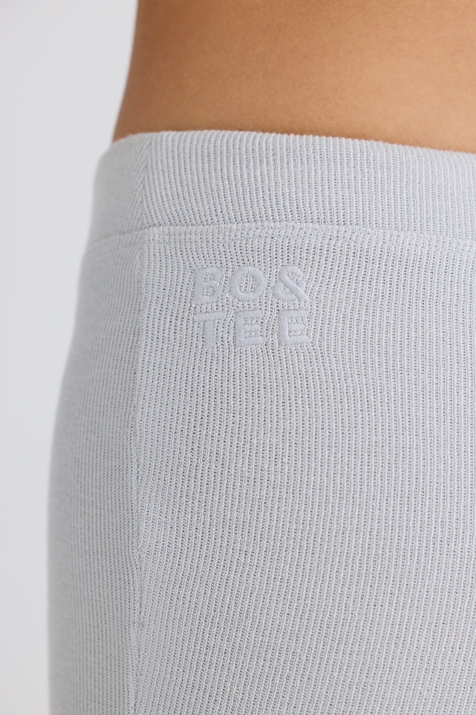 Jet Set Petite Flared Trousers in Pacific Grey - Image 4