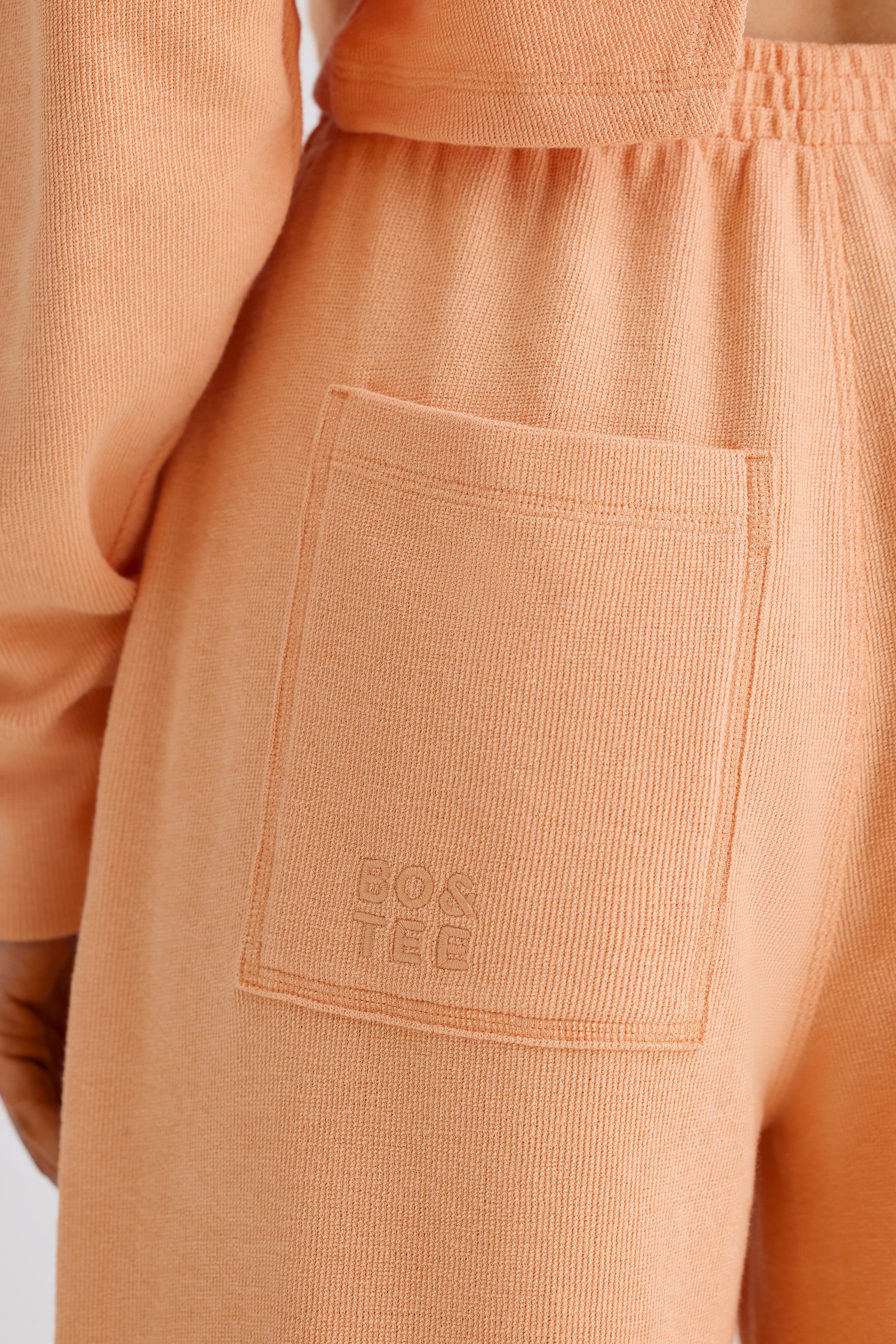 Jet Set Straight-Leg Joggers in Peach - Image 4