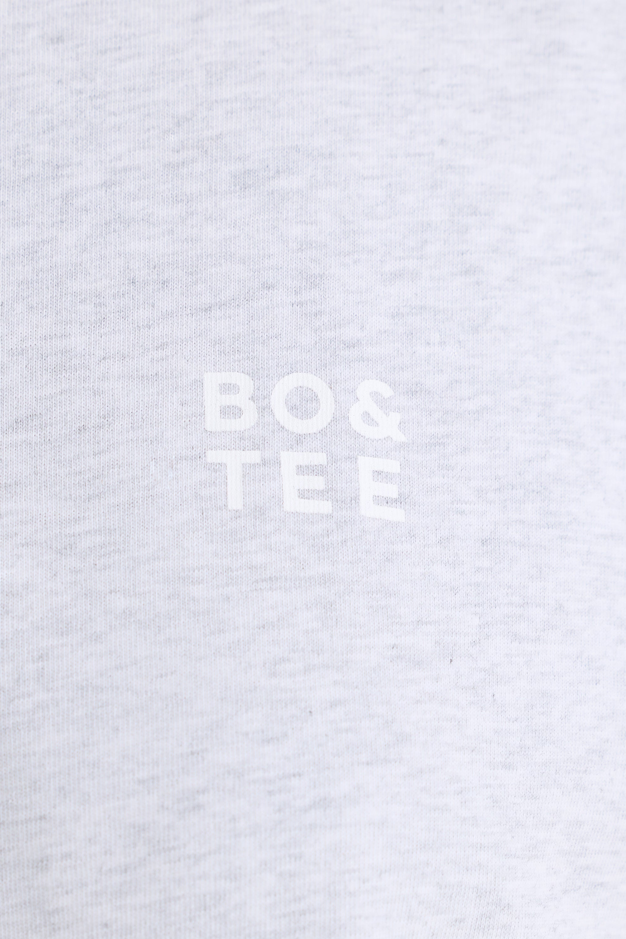 Jet Set Oversized T-Shirt in Grey Marl - Image 5