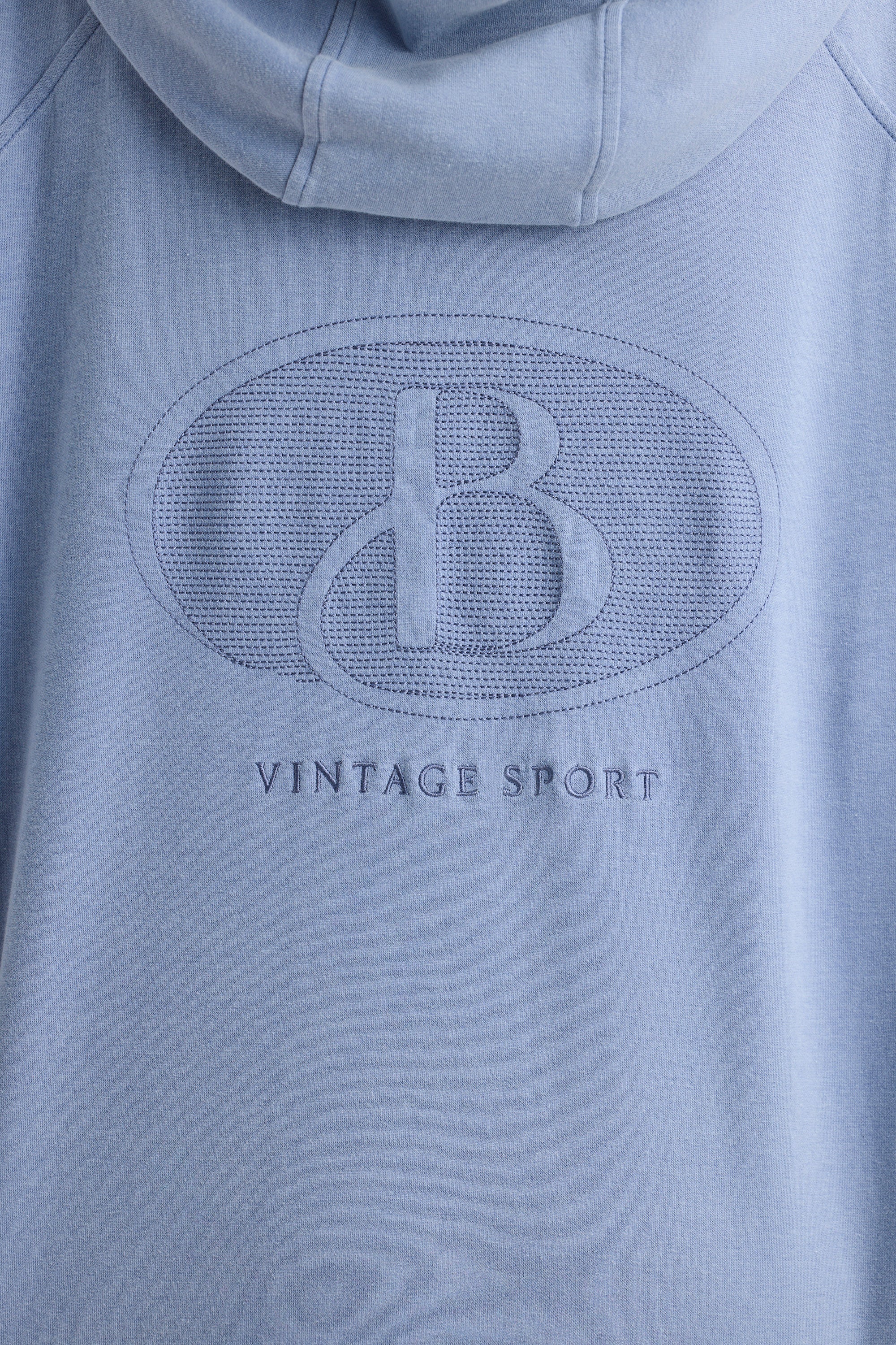 Oversized Hoodie in Washed Blue - Image 4