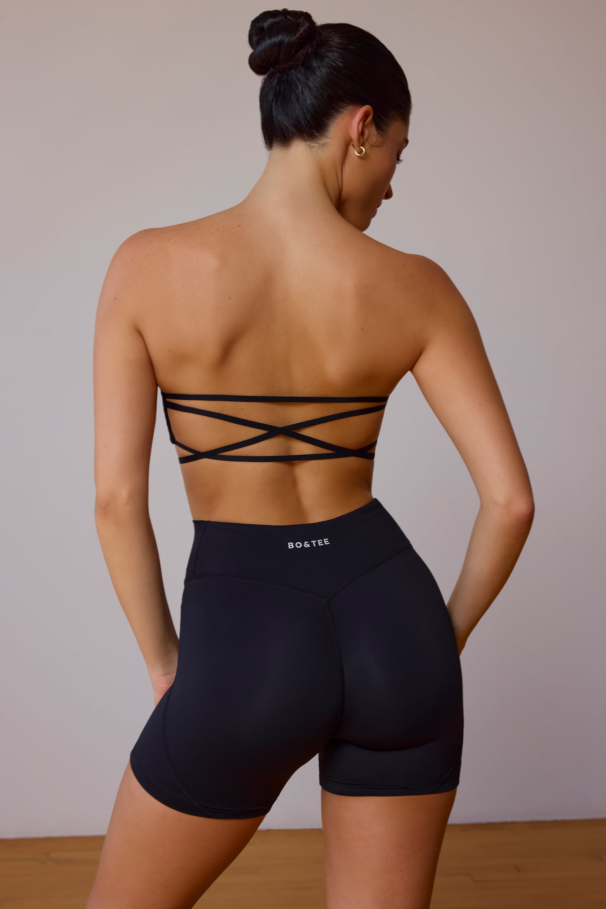 UltraFlex Mini Shorts in Black - Image 2