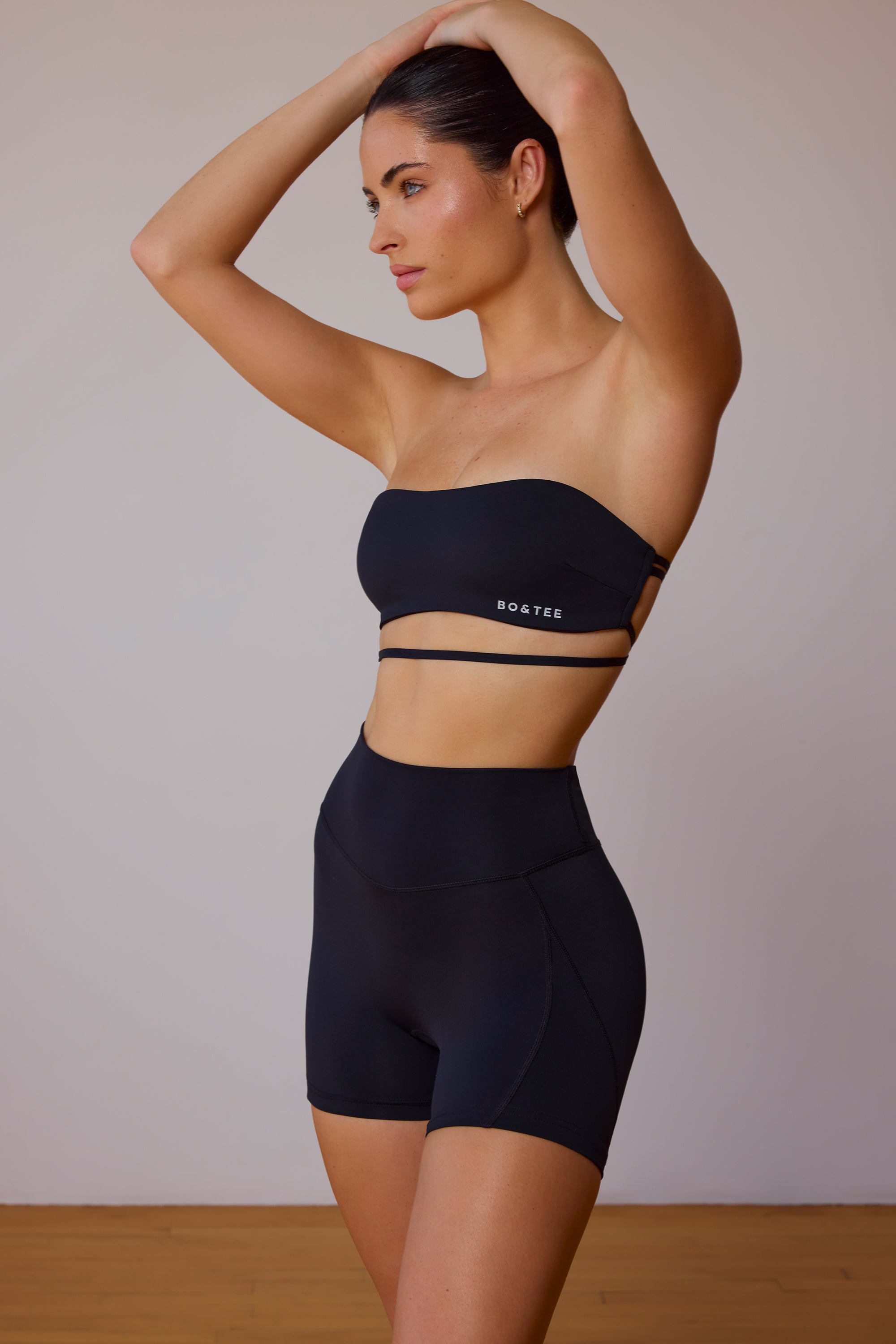 UltraFlex Mini Shorts in Black - Image 5