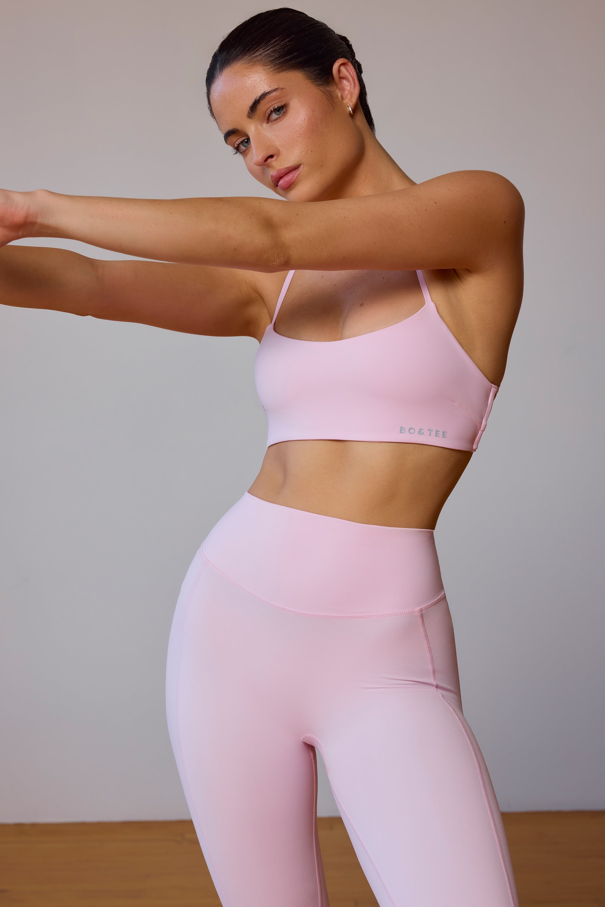 Petite UltraFlex Leggings in Soft Pink - Image 5