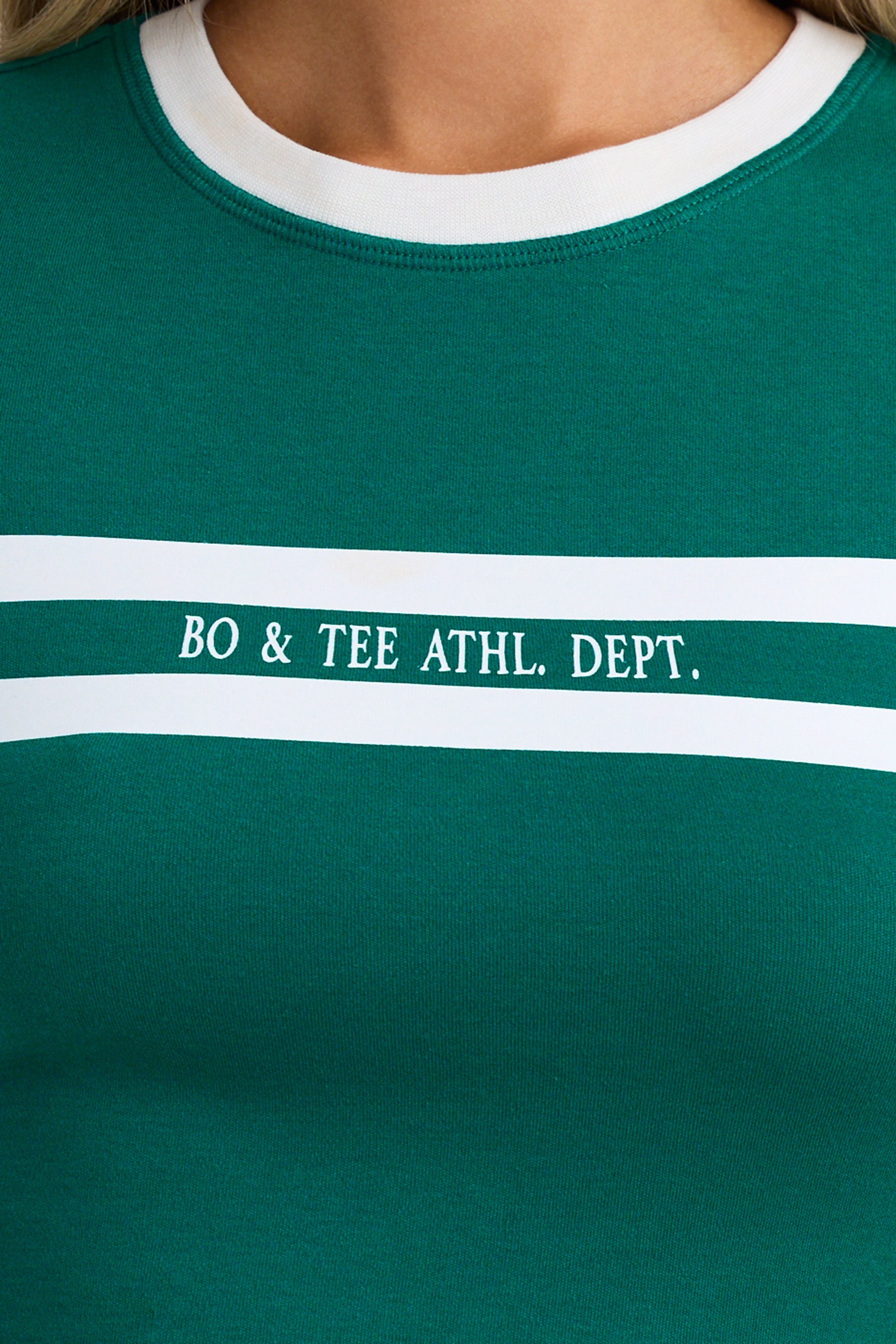 Graphic T-Shirt in Varsity Green - Image 4