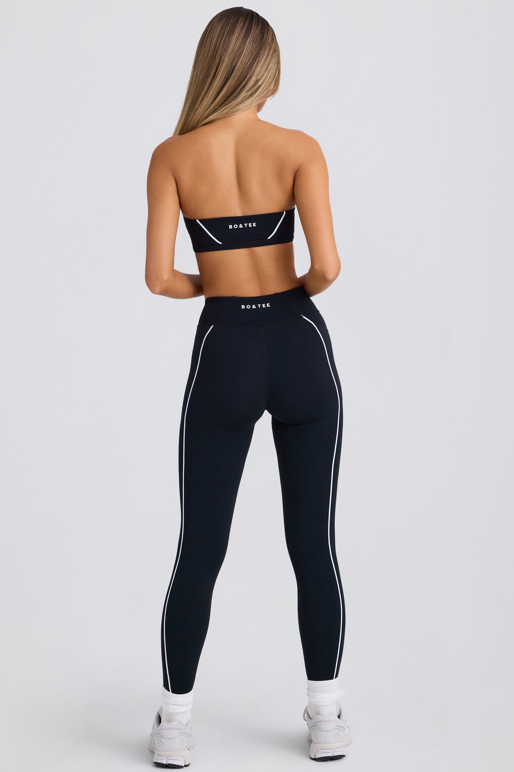 Soft Active Leggings in Black - Image 2