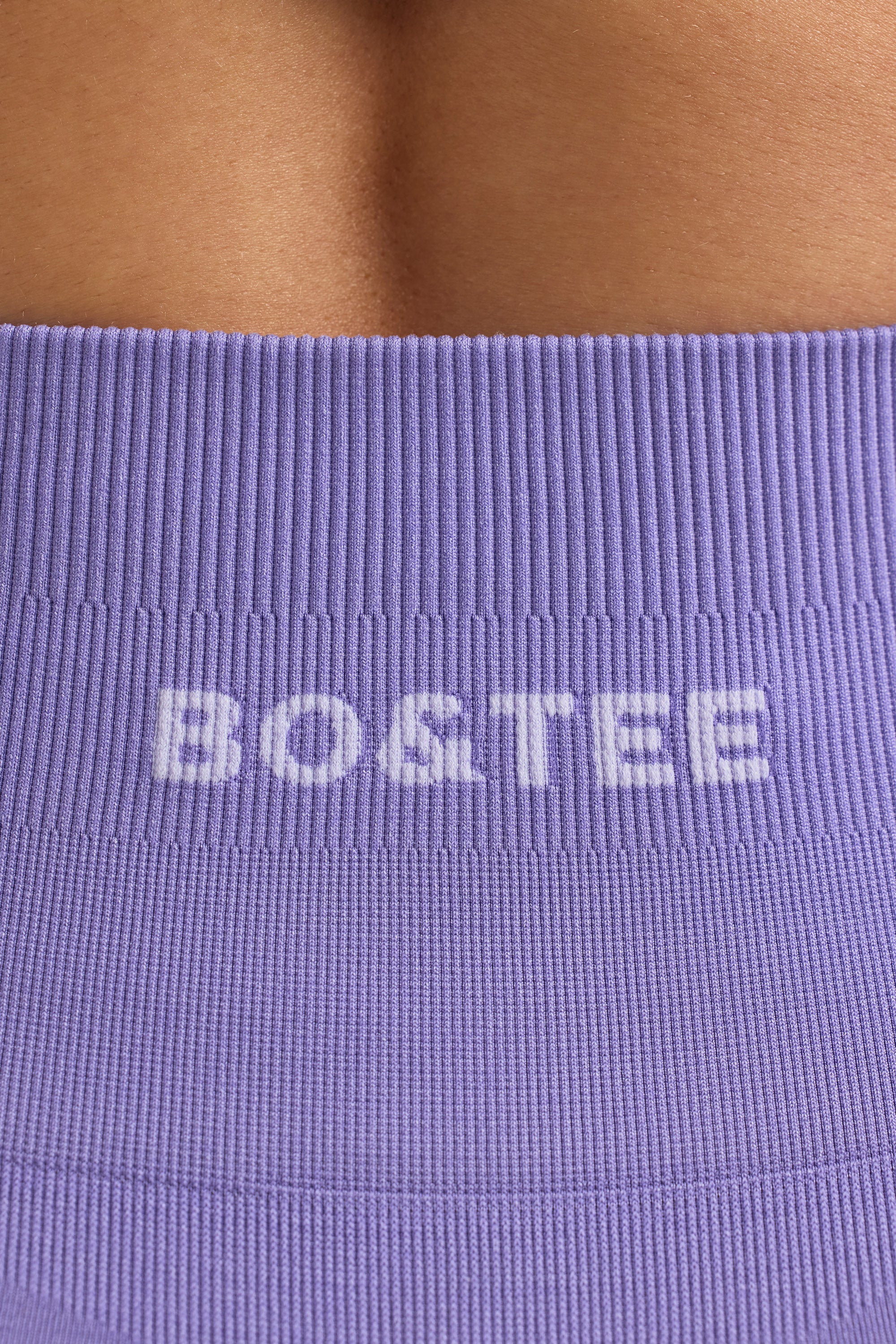 Define Luxe Mini Shorts in Purple - Image 4