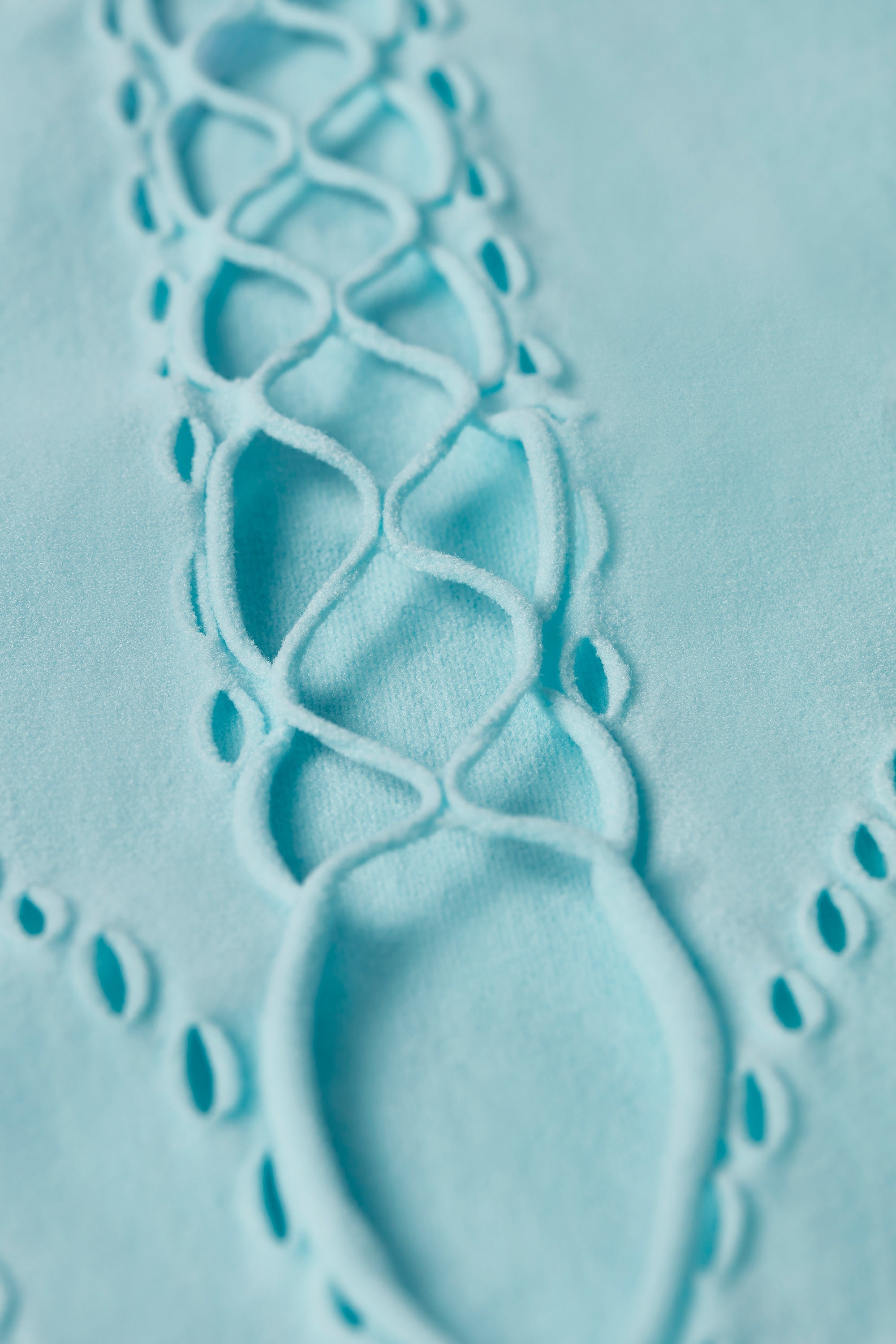 Summer Lace-Up Halterneck Bodysuit in Ice Blue - Image 12