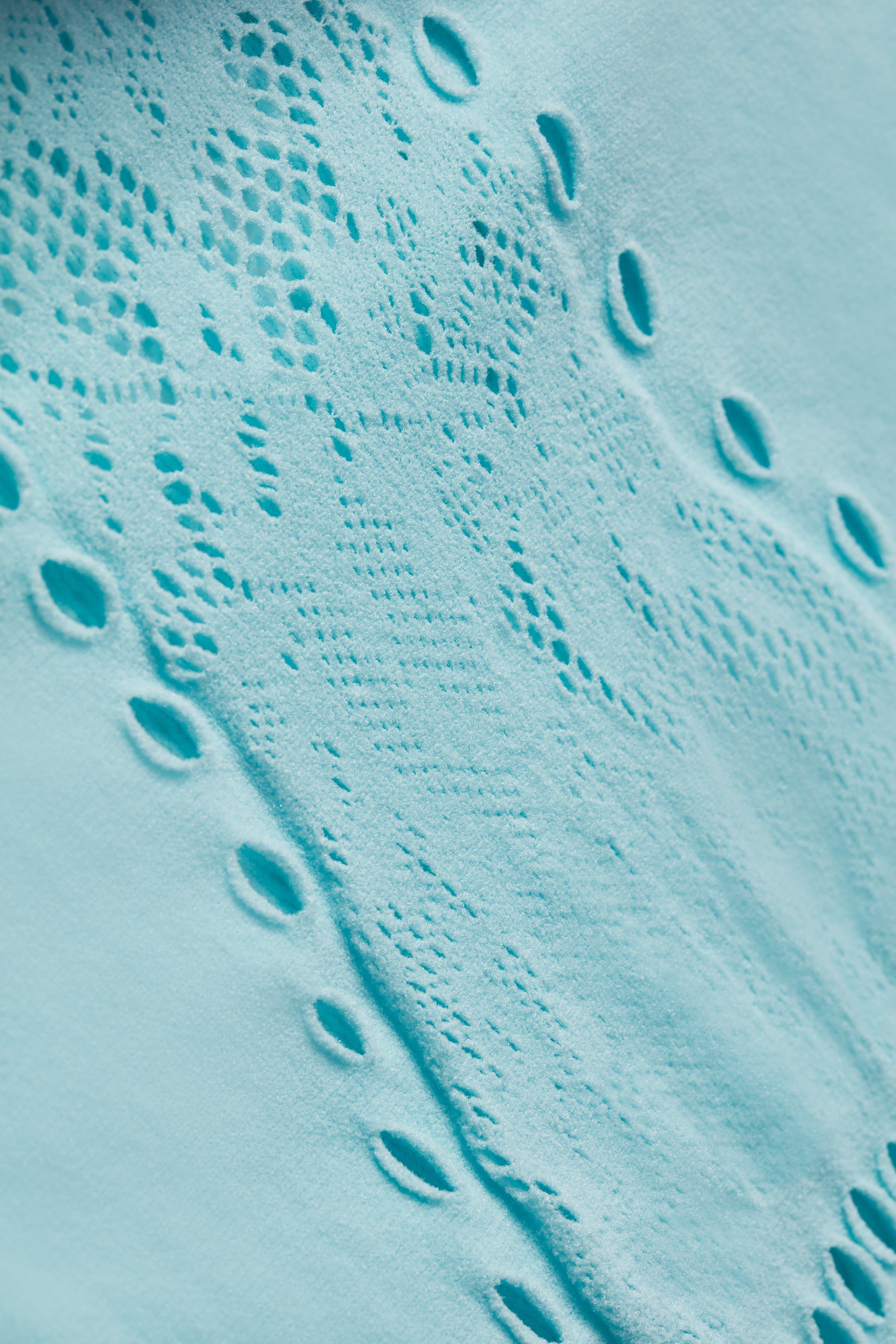 Summer Lace-Up Halterneck Bodysuit in Ice Blue - Image 11