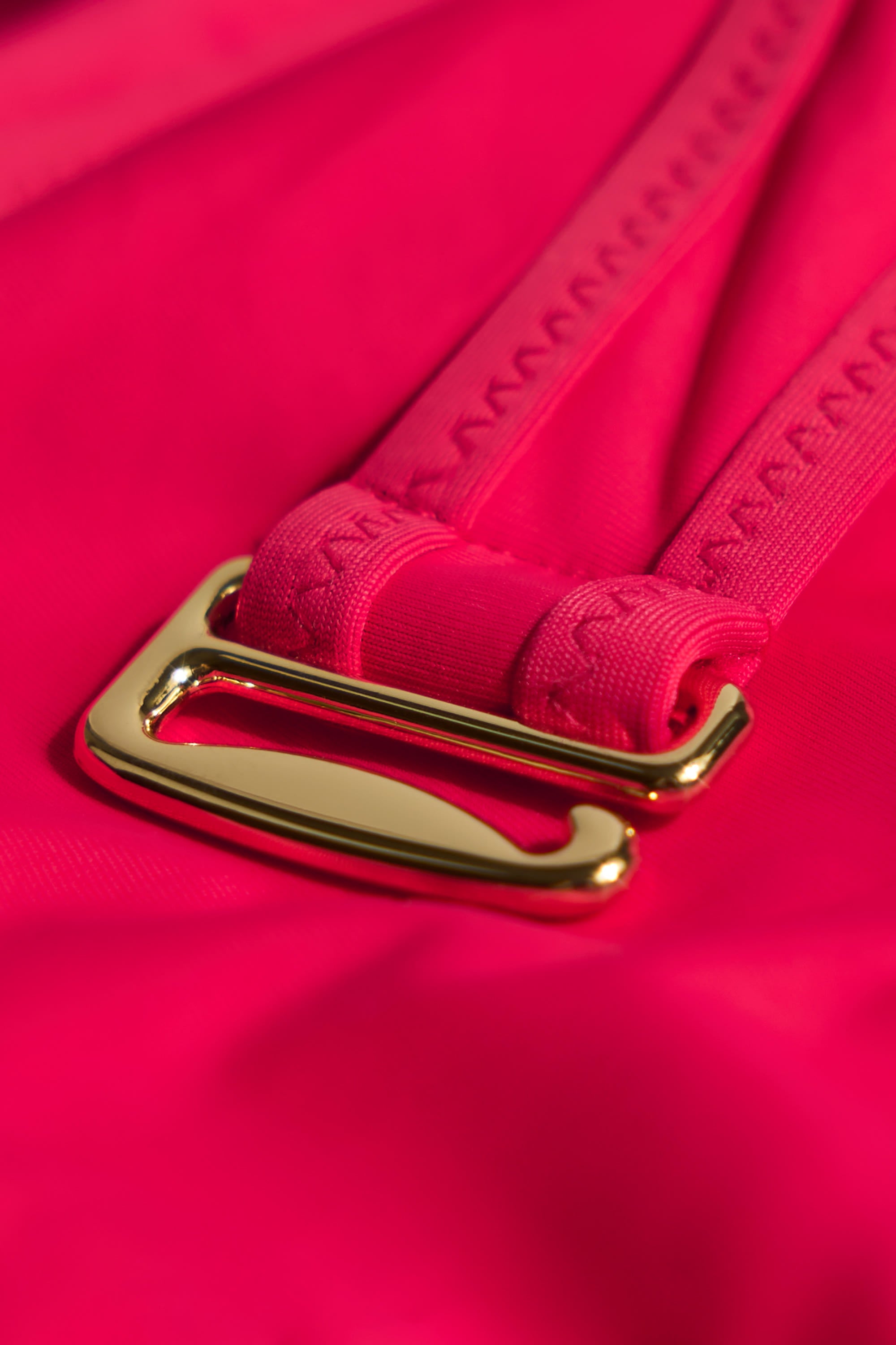 Amanyara Metallic Layered Swimsuit in Raspberry Pink - Image 6