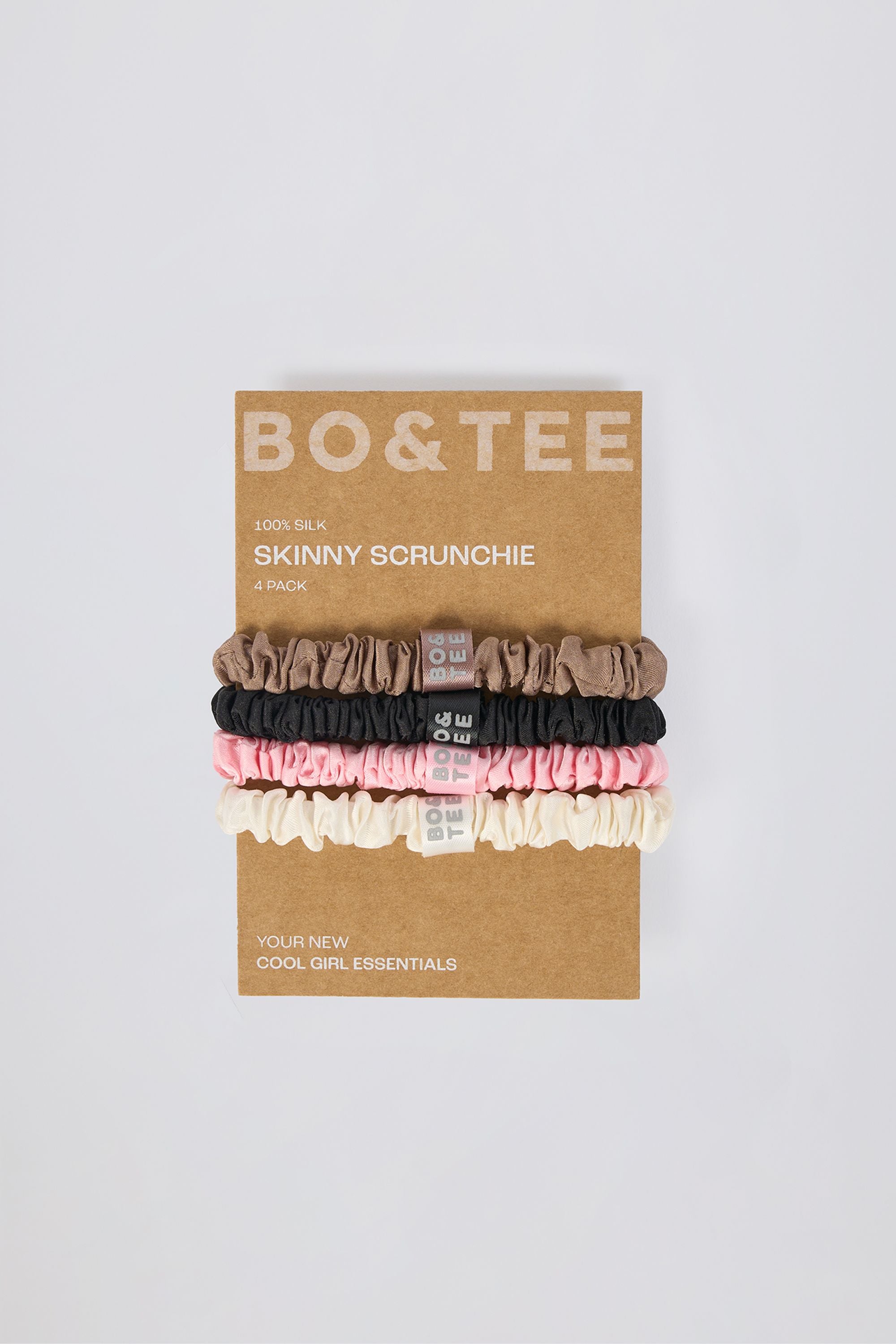 Pack of 4 Silk Scrunchies - Image 2