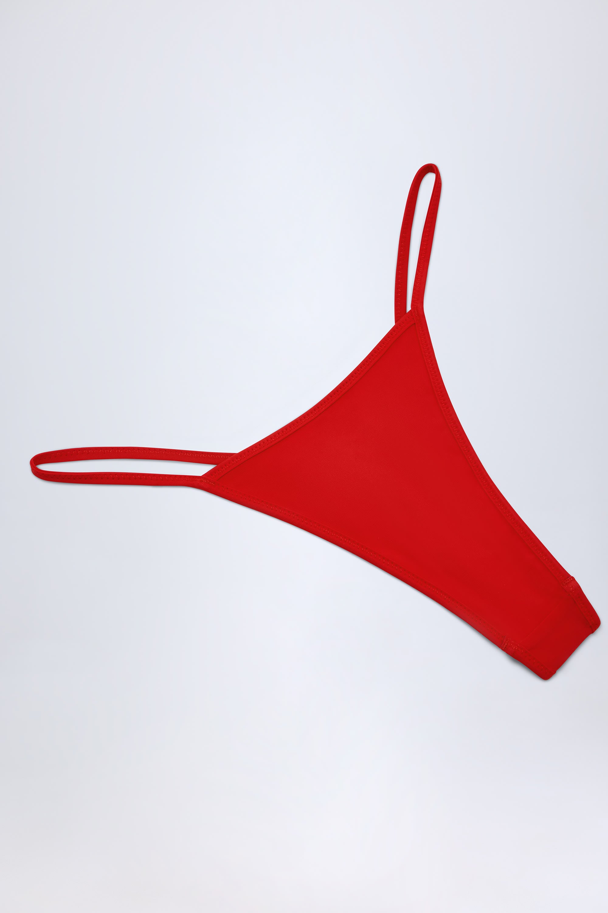 Camogli Reversible Thong Bikini Bottoms in Zebra Print - Image 12