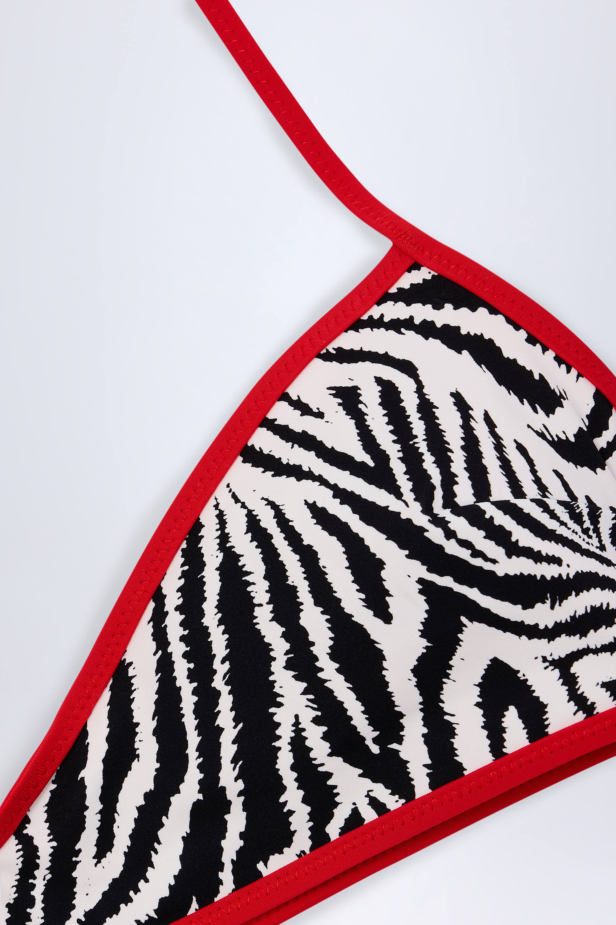 Camogli Reversible Thong Bikini Bottoms in Zebra Print - Image 13