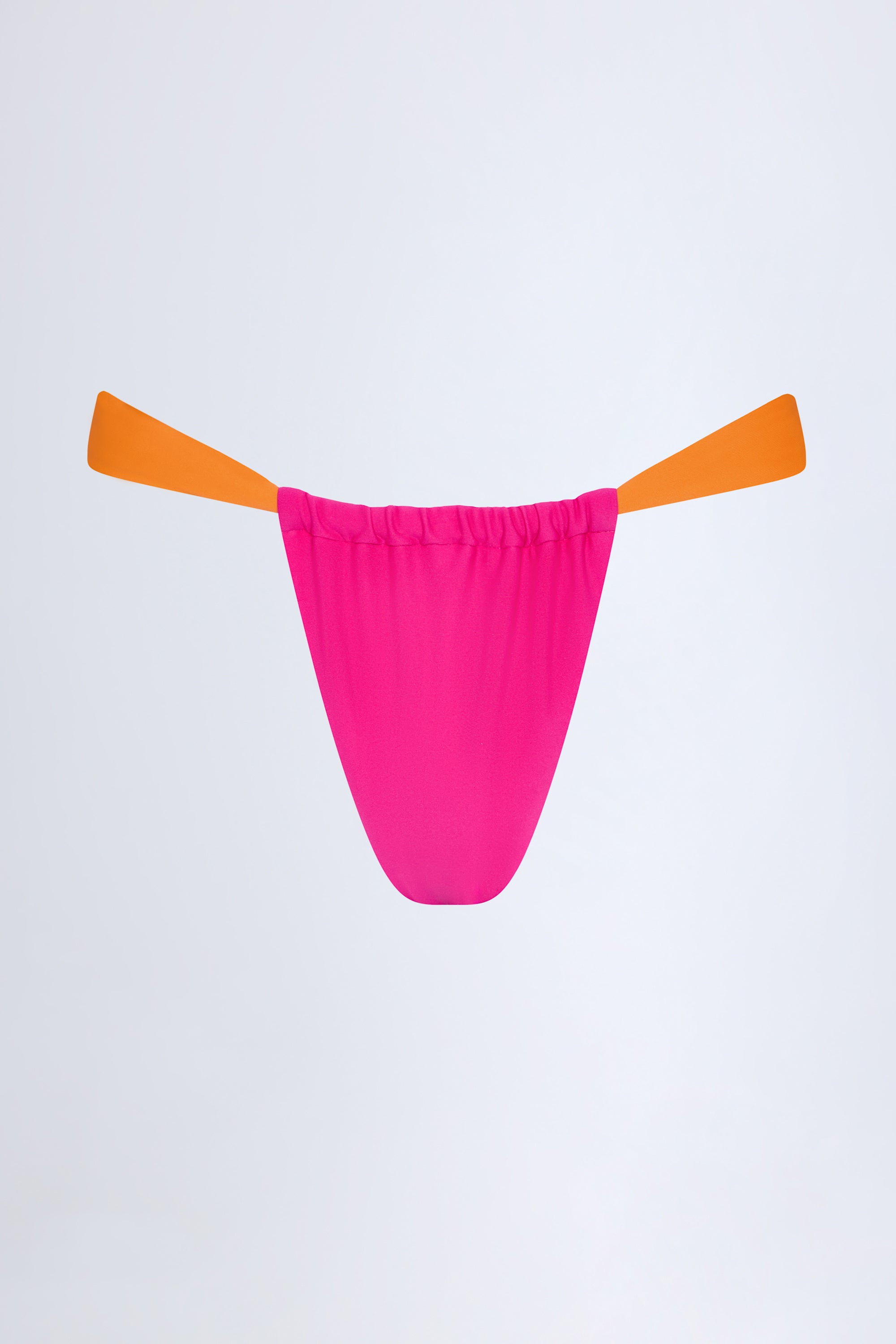 Pensacola Cheeky Bikini Bottoms in Fuchsia - Image 3