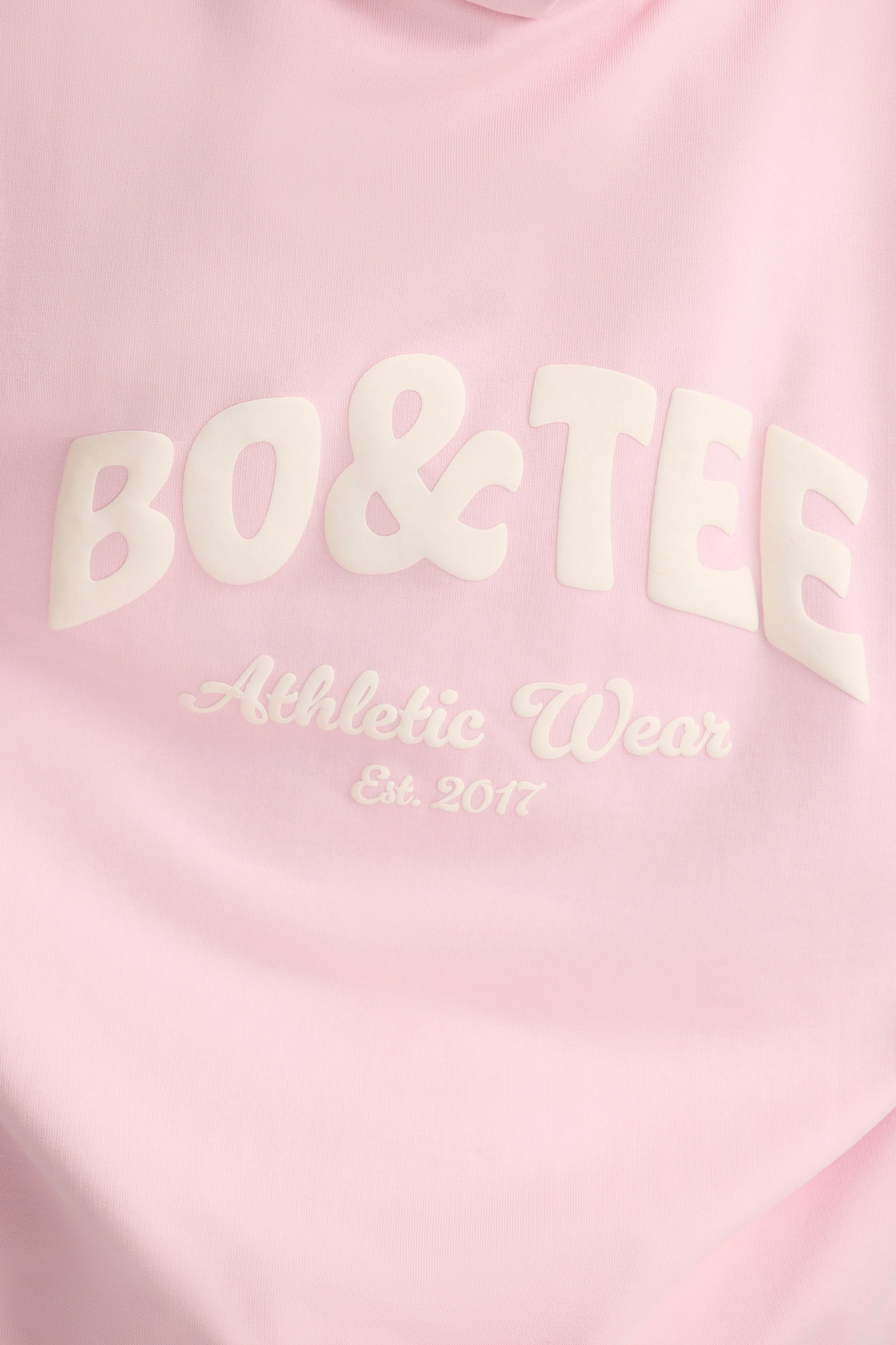 Oversized Hoodie in Soft Pink - Image 5