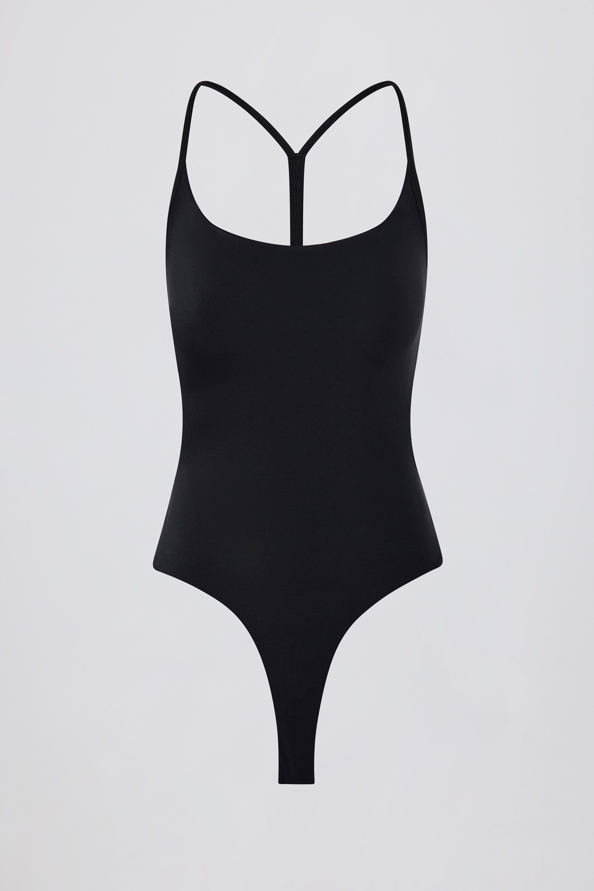 Cut-Out Bodysuit in Black - Image 4