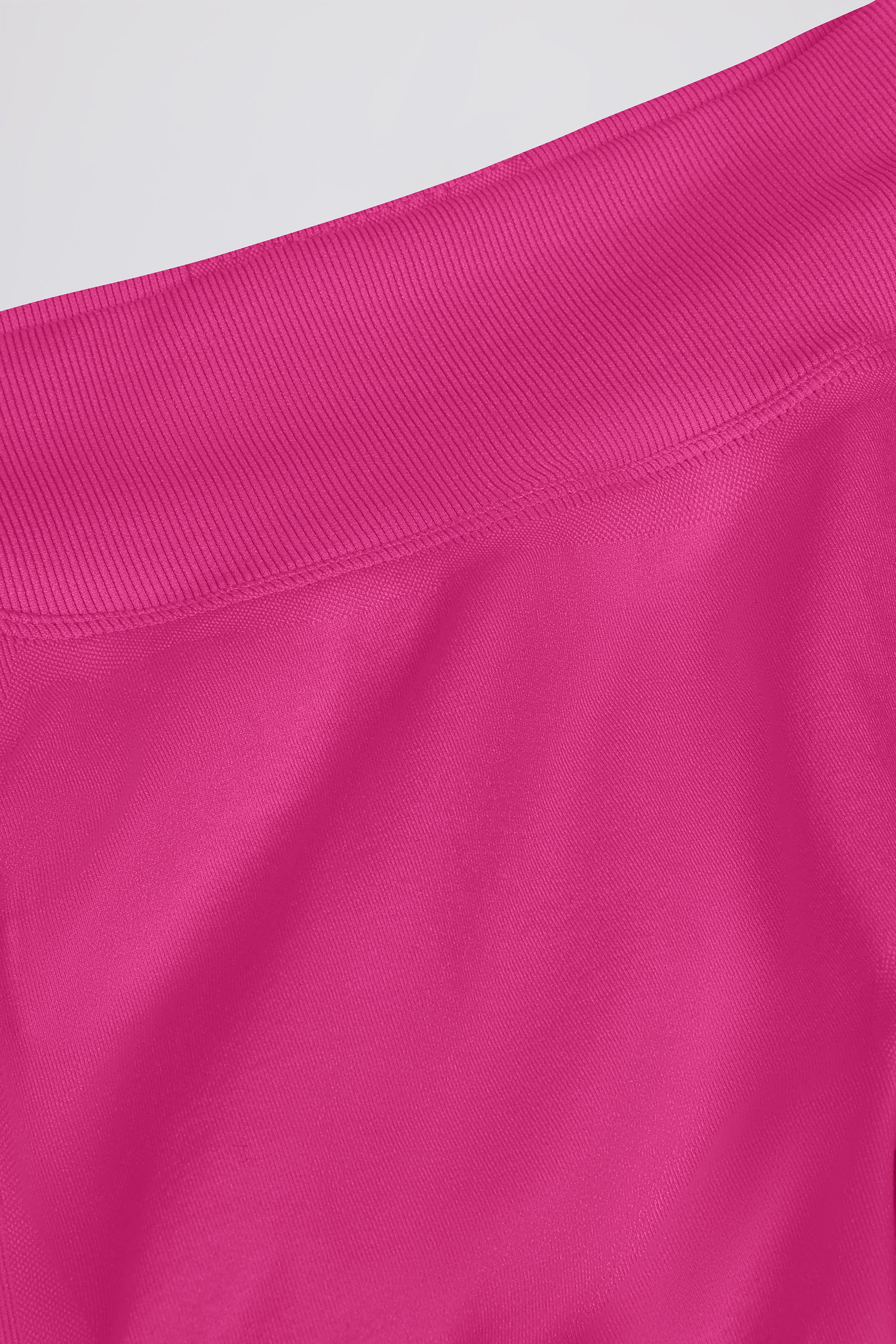 Define Luxe Mini Shorts in Berry - Image 9