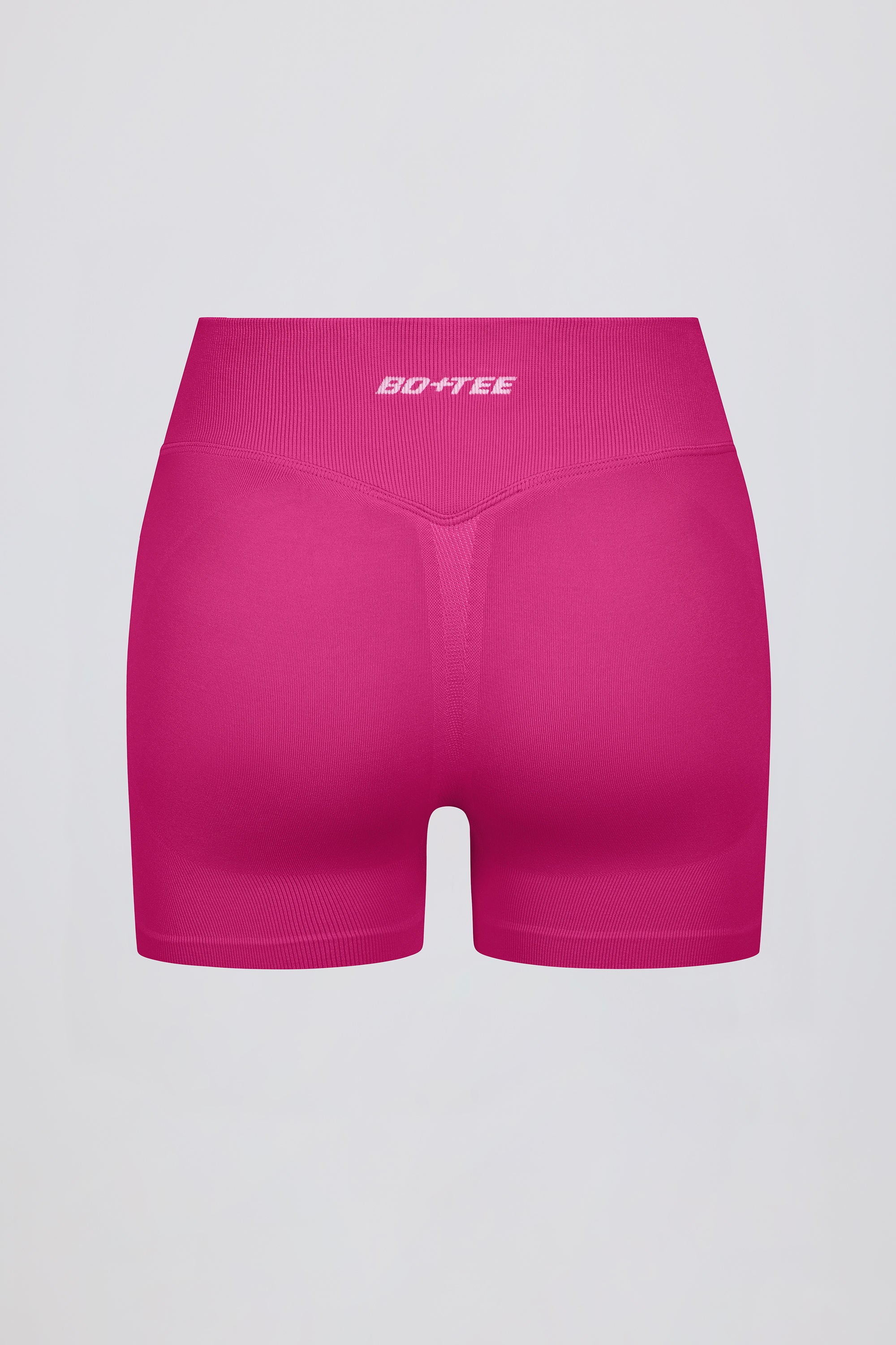 Define Luxe Mini Shorts in Berry - Image 8