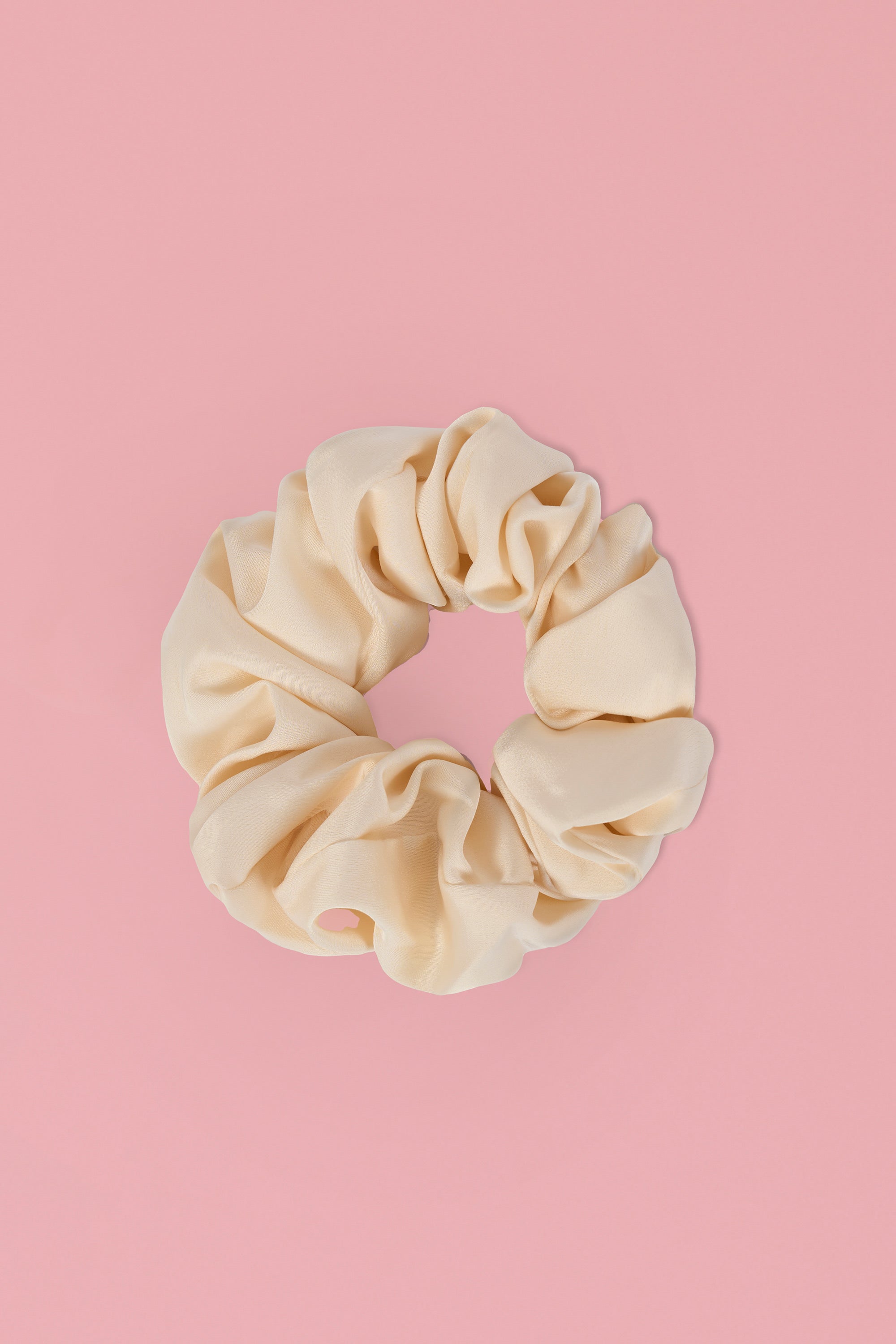 Kore Oversized Scrunchie in Ivory - Image 2