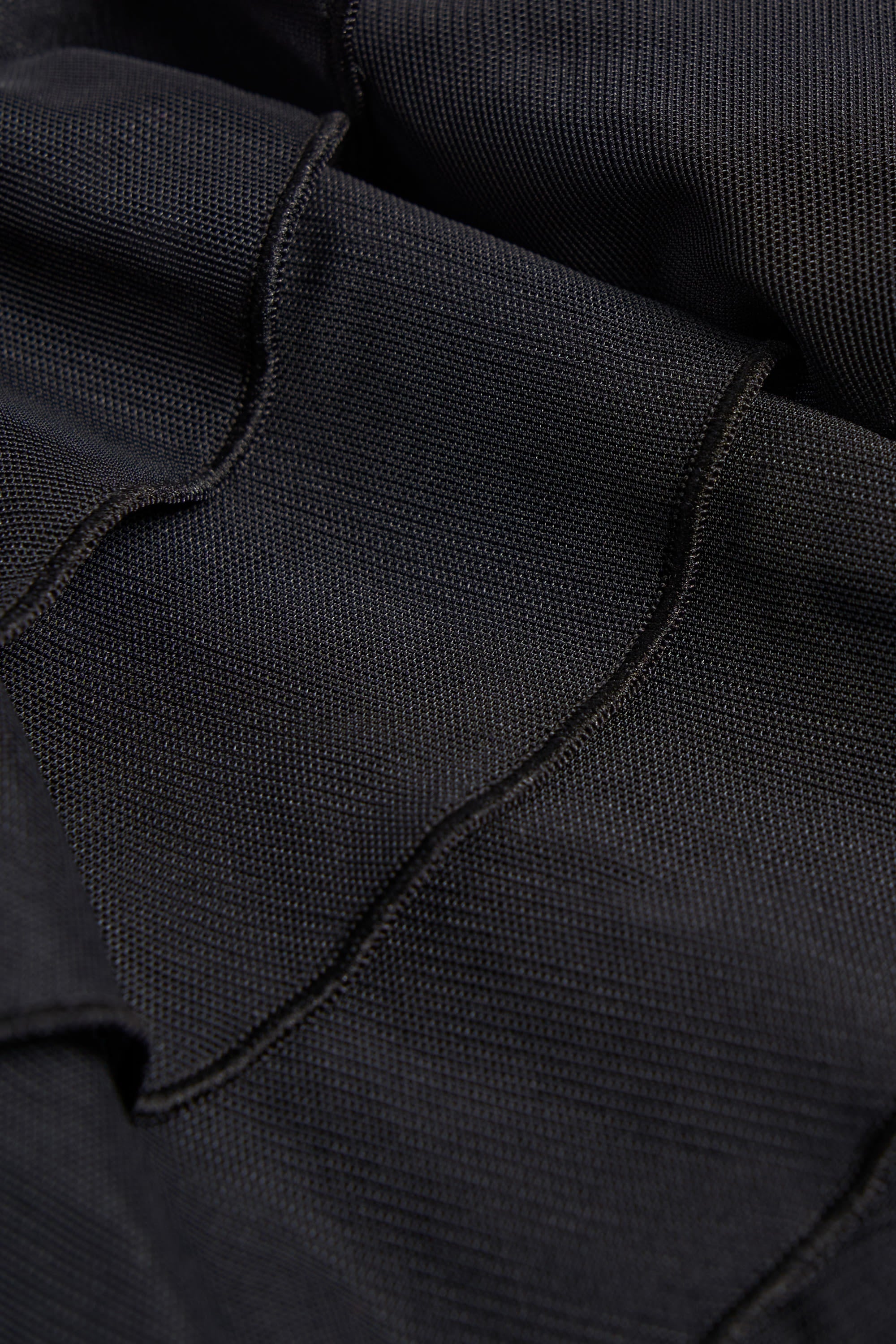 Kristena Ruffled Halterneck Bodysuit in Black - Image 3