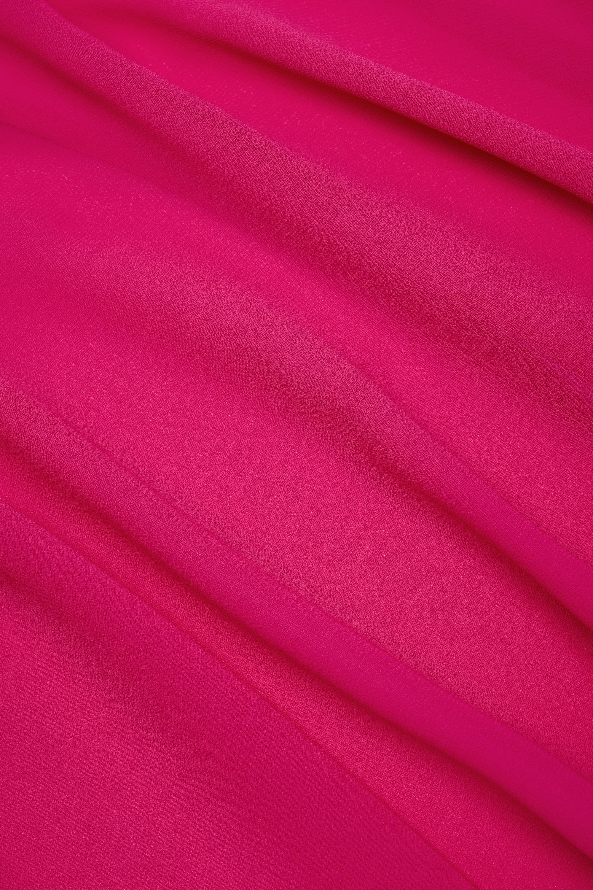 Oualie Cowl-Neck Mini Dress in Fuchsia - Image 6