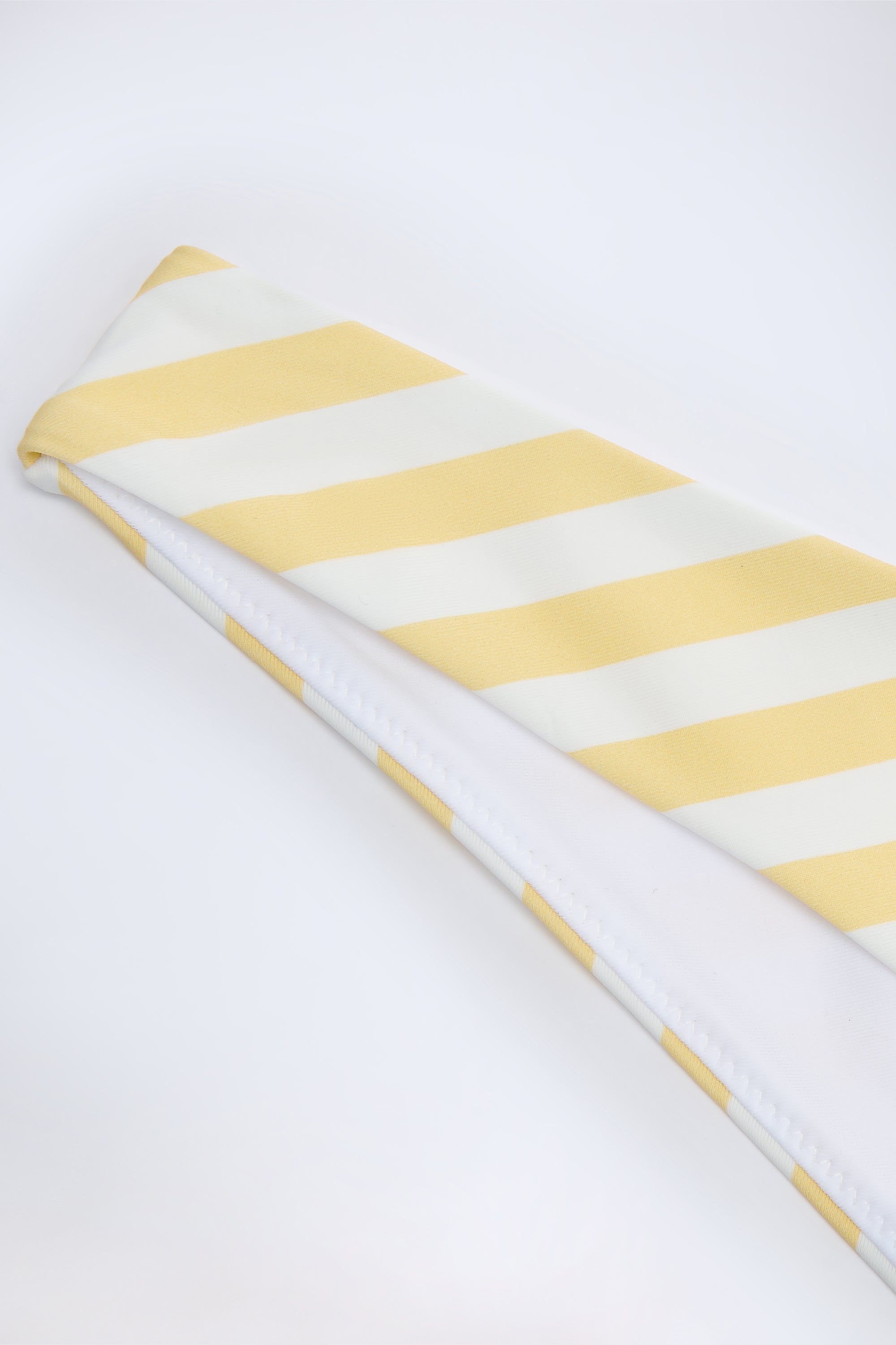 Santos Cheeky Bikini Bottoms in Lemon Yellow Stripe - Image 5
