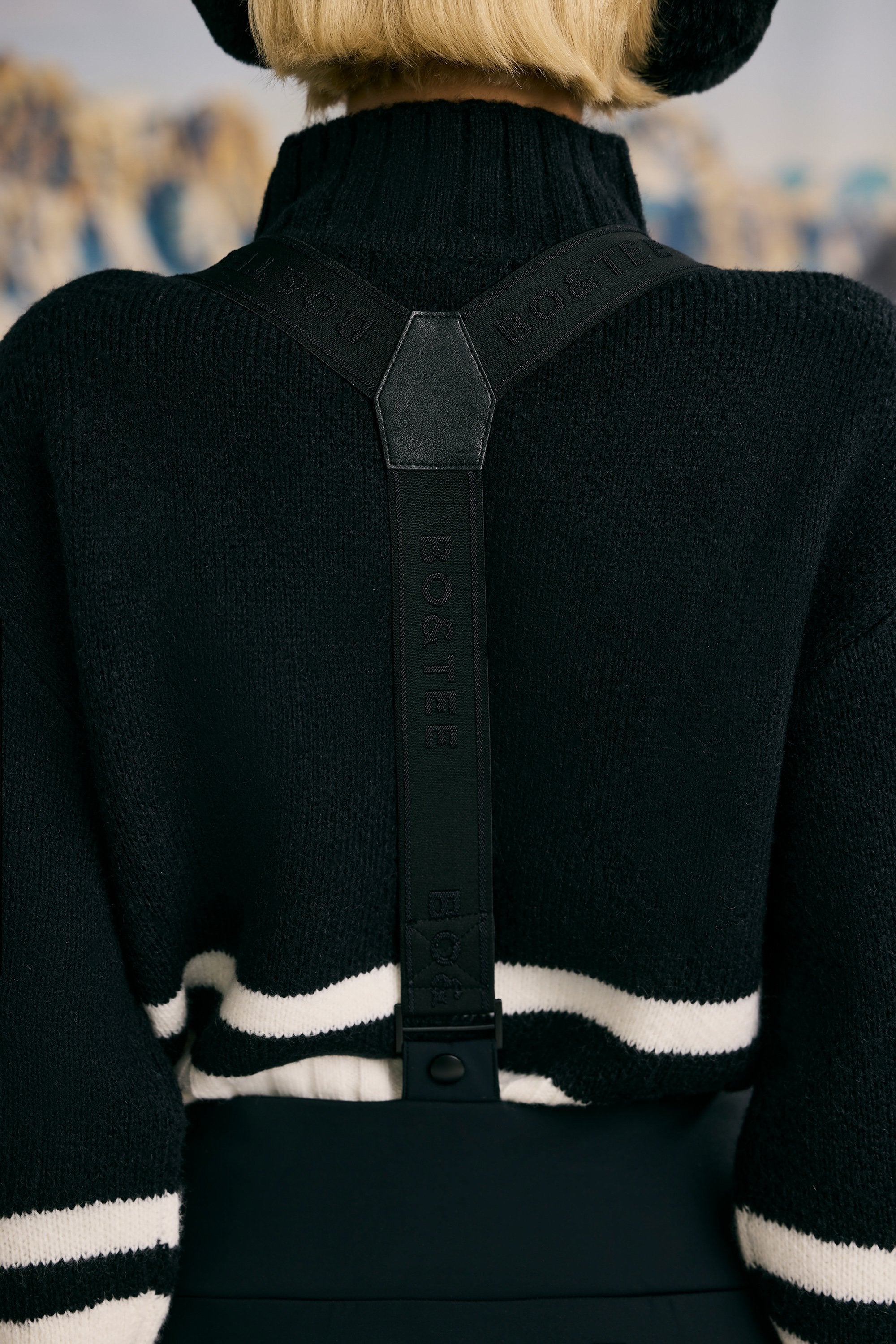 Fleece-Lined Ski Trousers in Black - Image 5