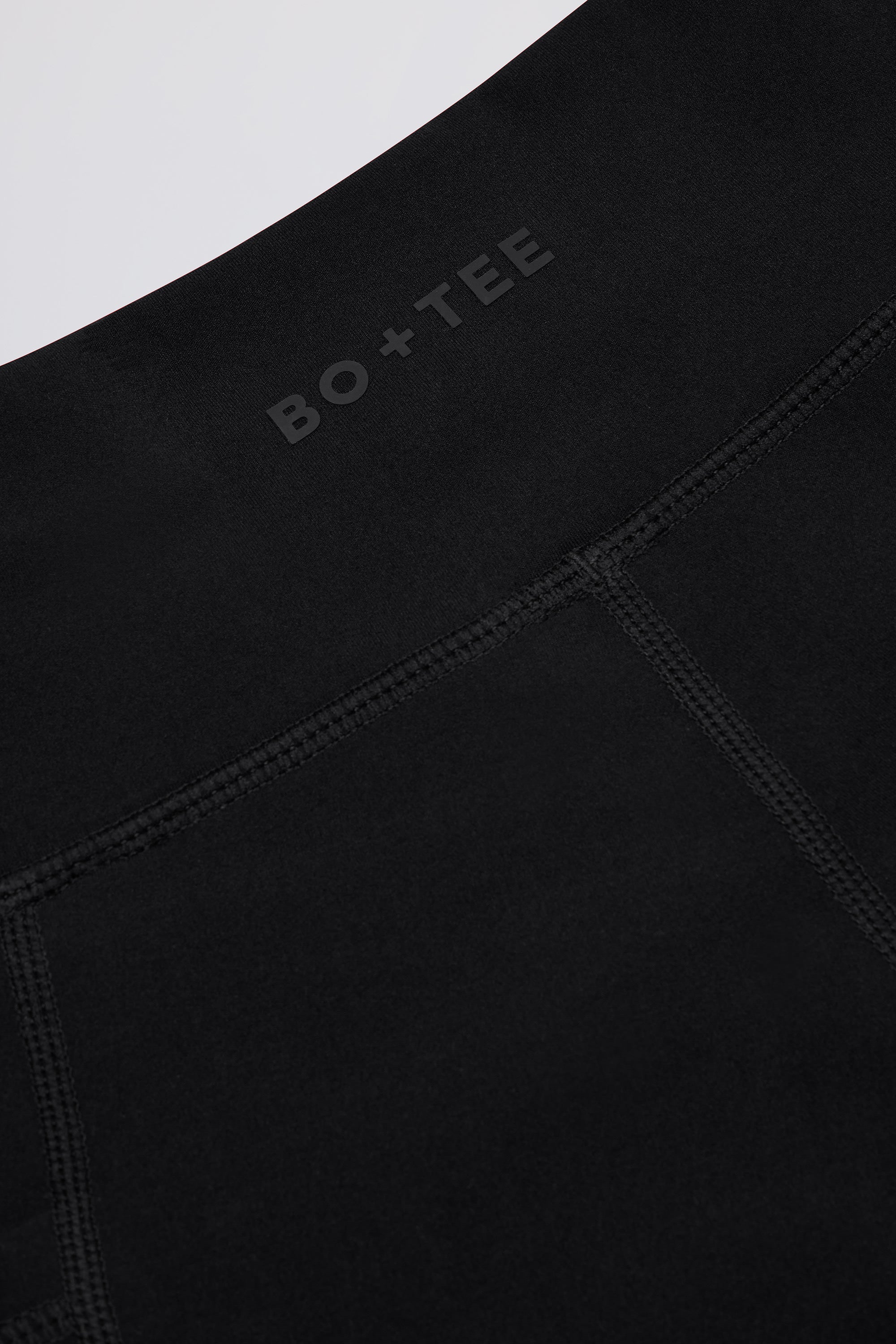 Soft Active Crossover Pocket Shorts in Black - Image 6