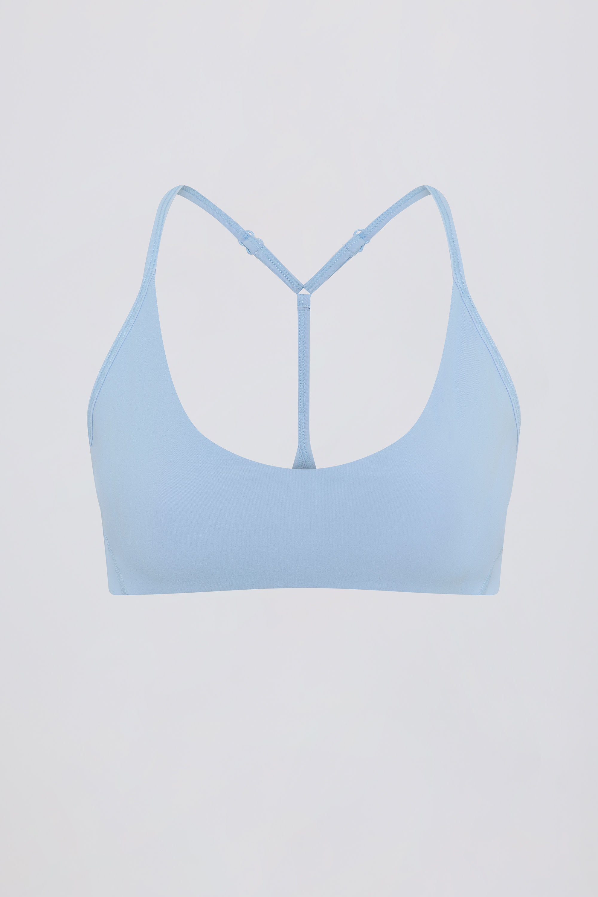 Soft Active Racerback Sports Bra in Sky - Image 4