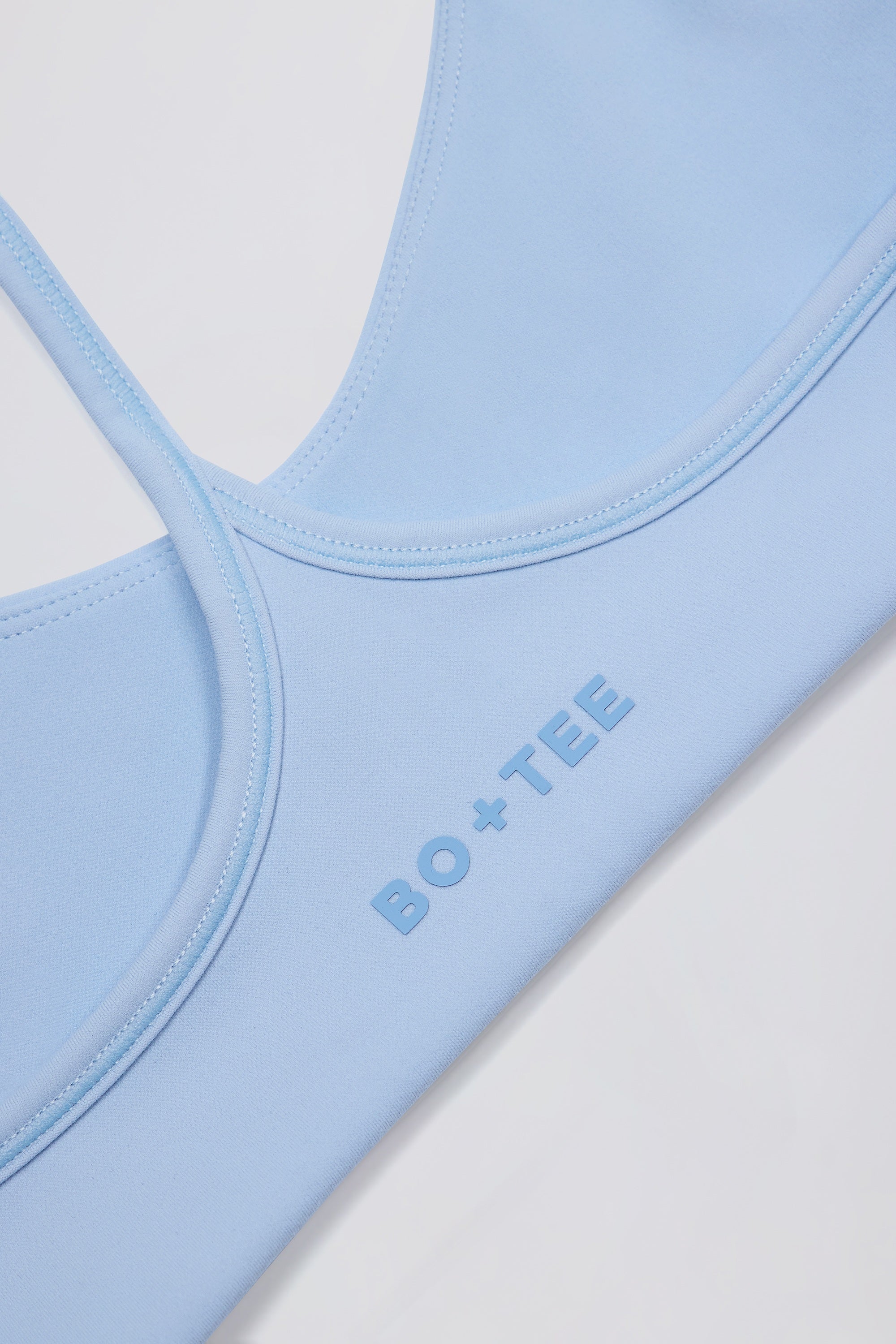 Soft Active Racerback Sports Bra in Sky - Image 6