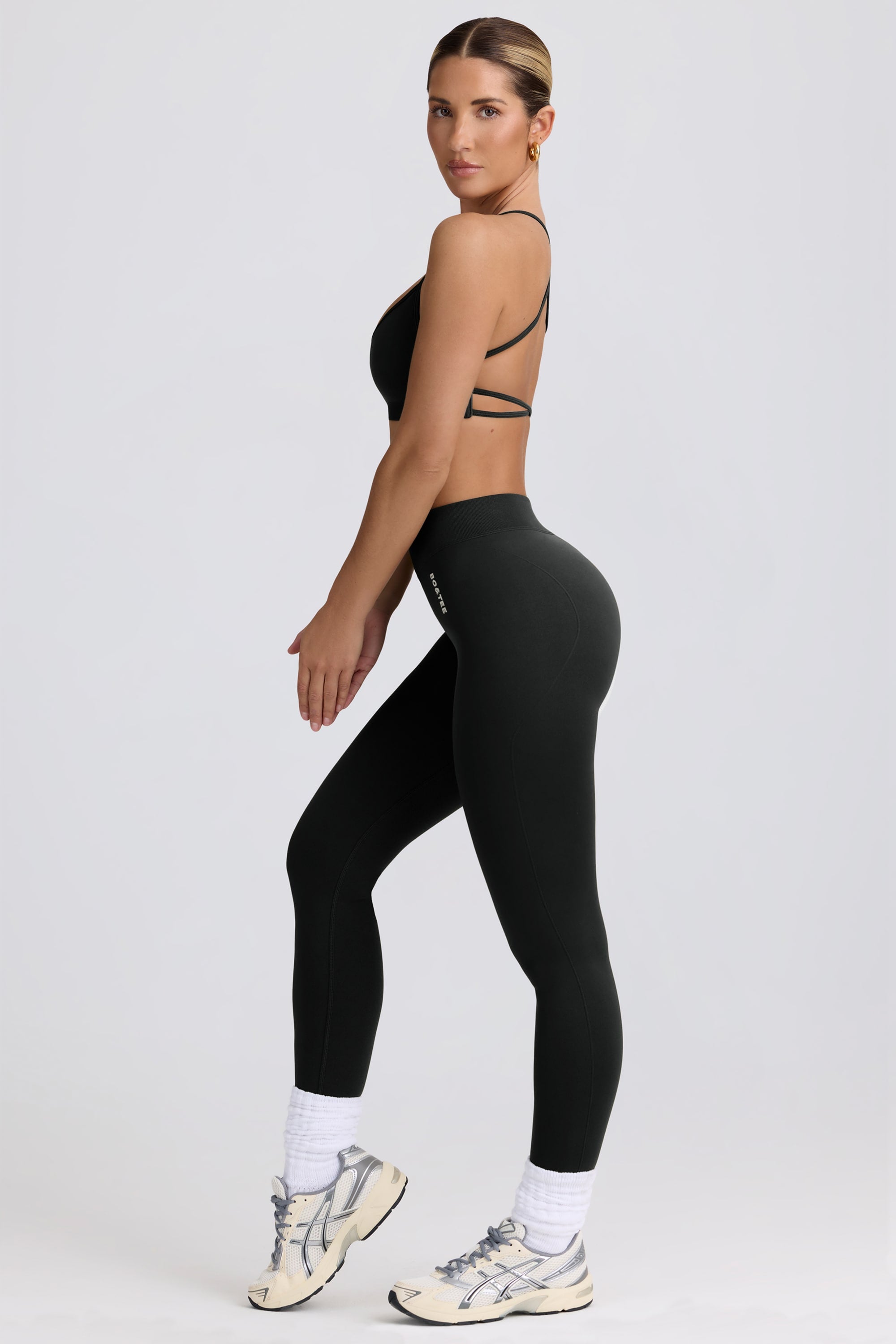 Super Sculpt Seamless High-Waist Leggings in Ash - Image 3