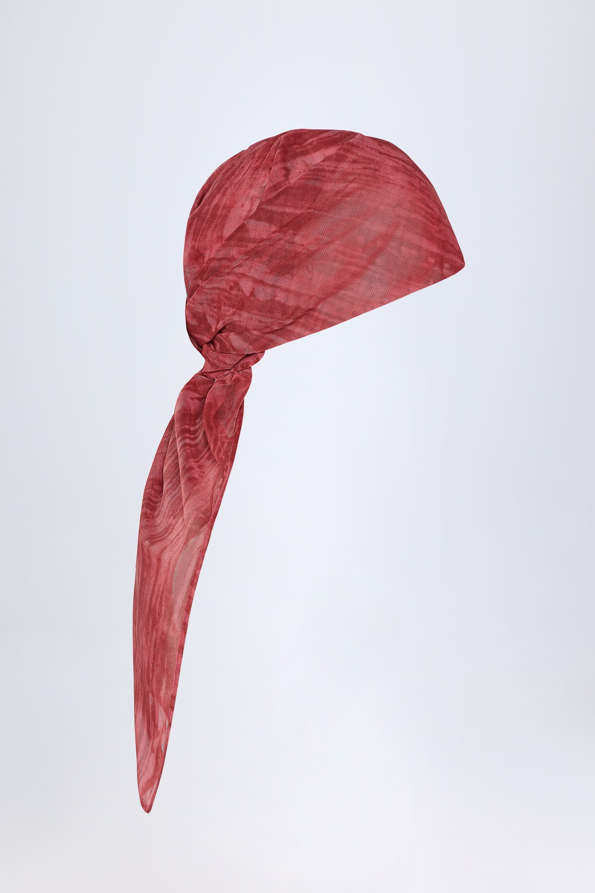 Ventura Headscarf in Red Print