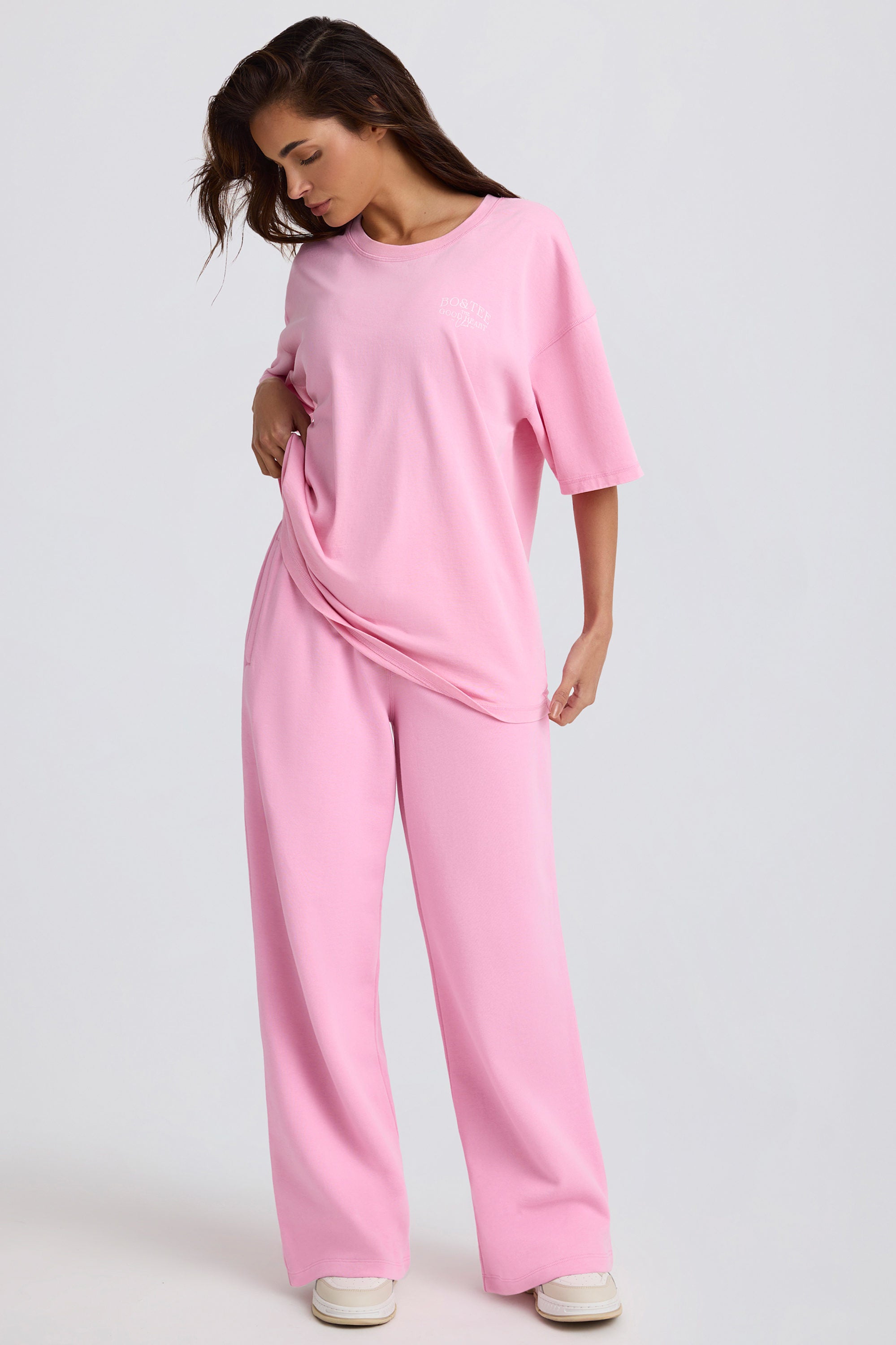 Oversized T-Shirt in Baby Pink - Image 2
