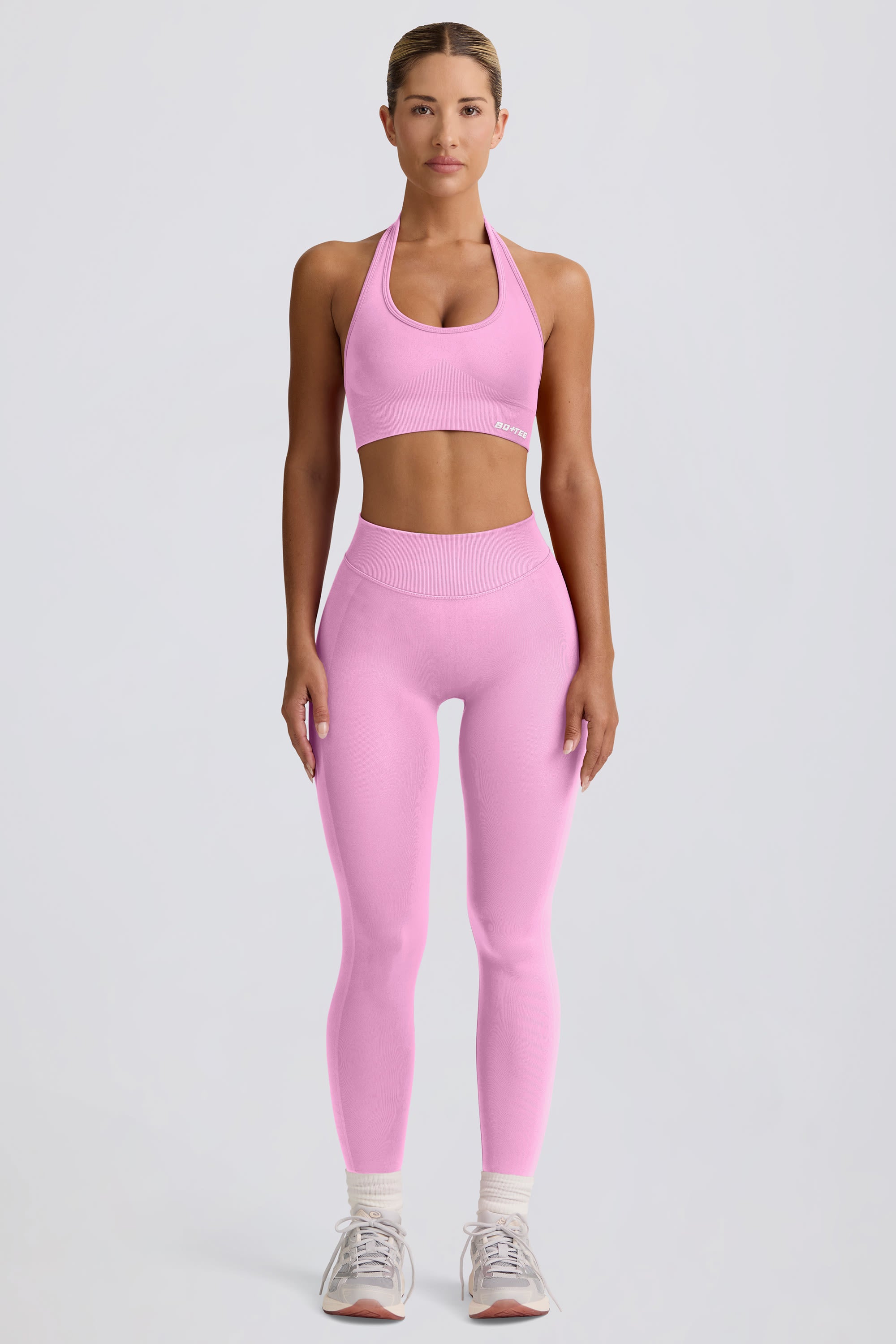 Define Luxe High-Waist Leggings in Rose - Image 5