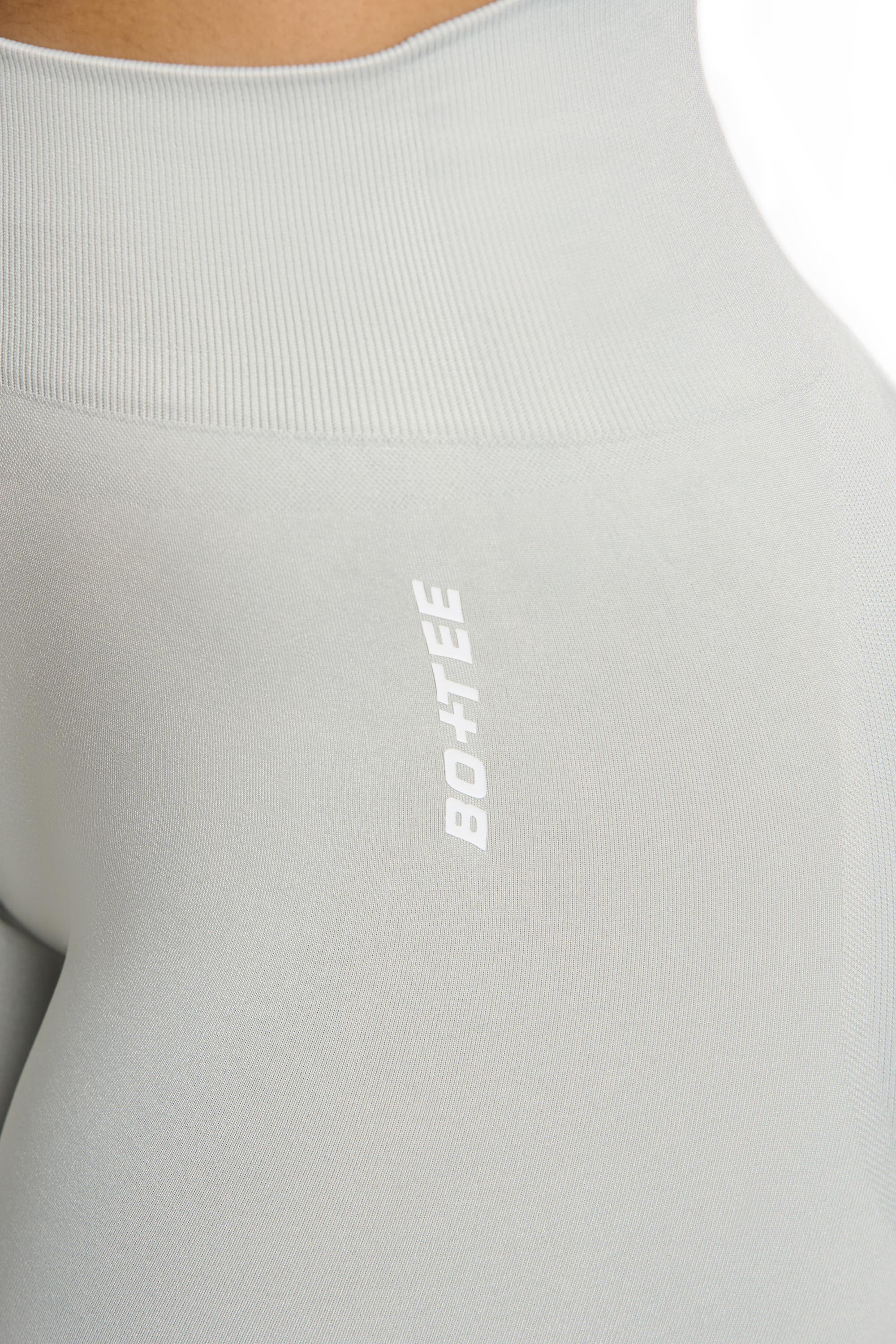 Motivation Petite High Waist Seamless Leggings in Grey - Image 4
