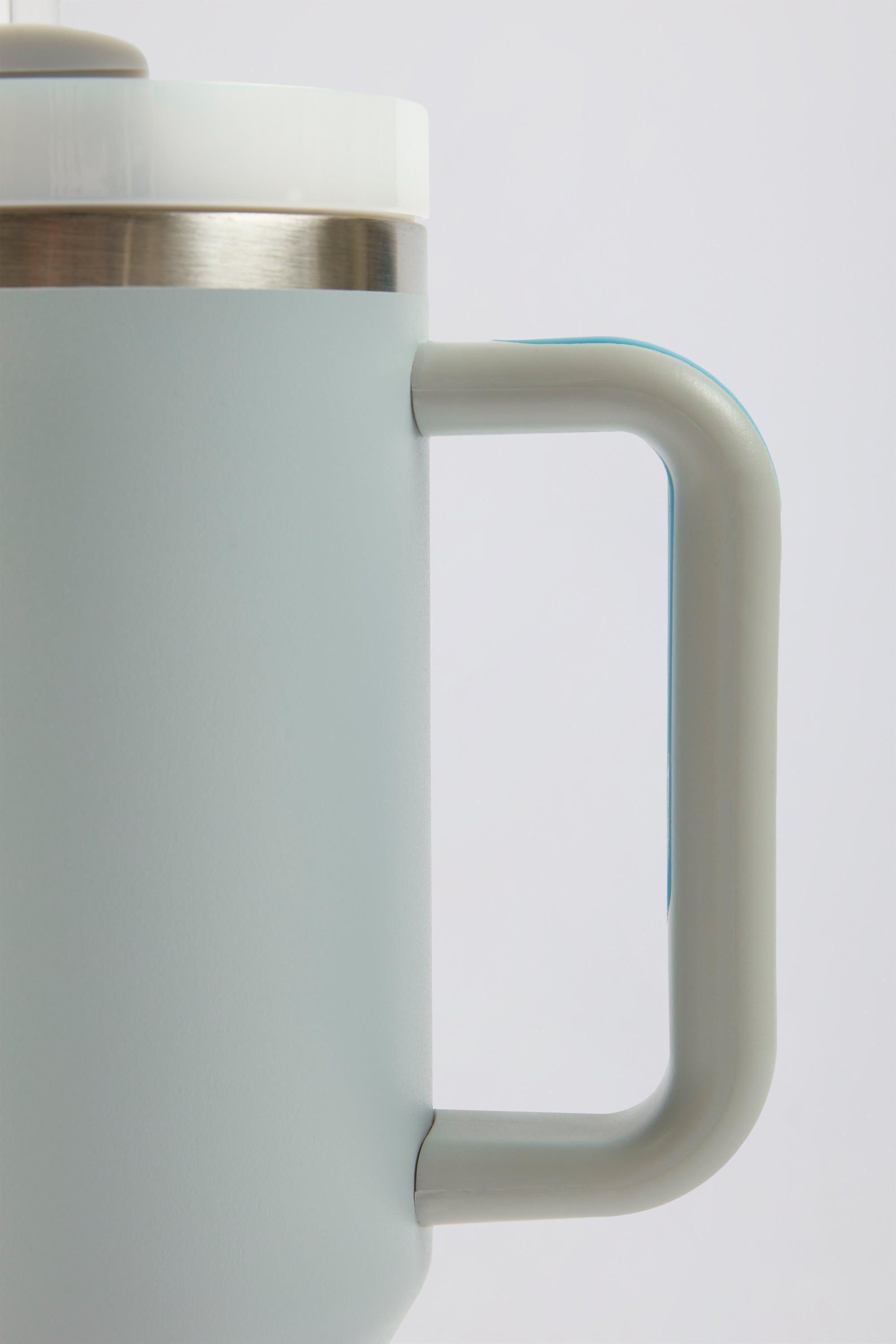 Stainless Steel Water Bottle in Light Blue - Image 3