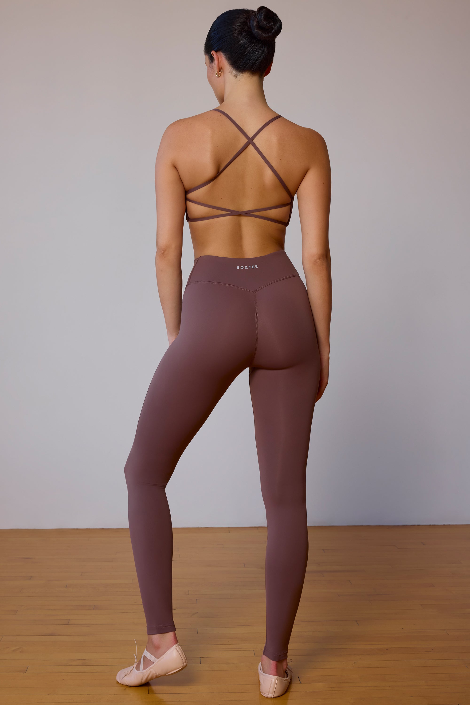UltraFlex Leggings in Taupe Brown - Image 2